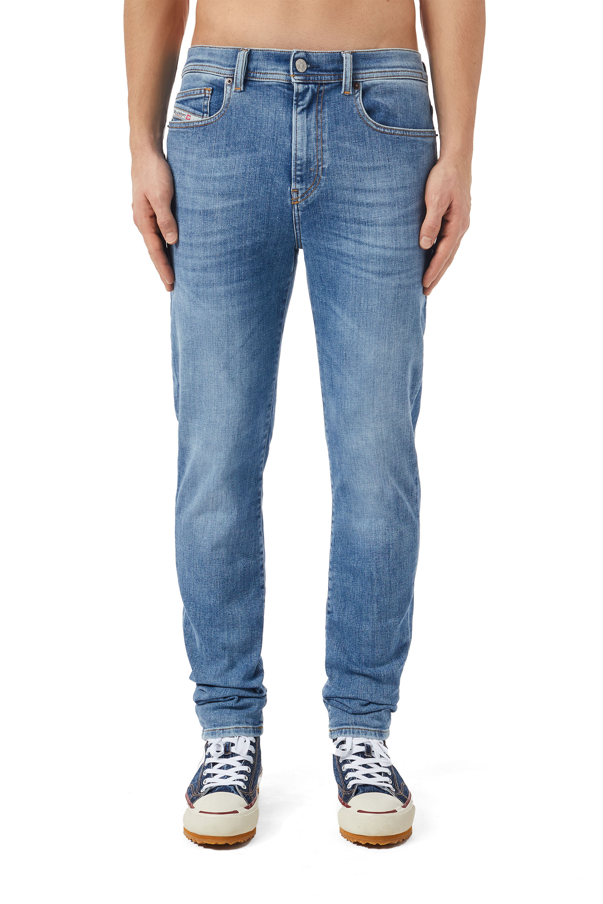 1983 D-Amny Man: Skinny Medium blue Jeans | Diesel