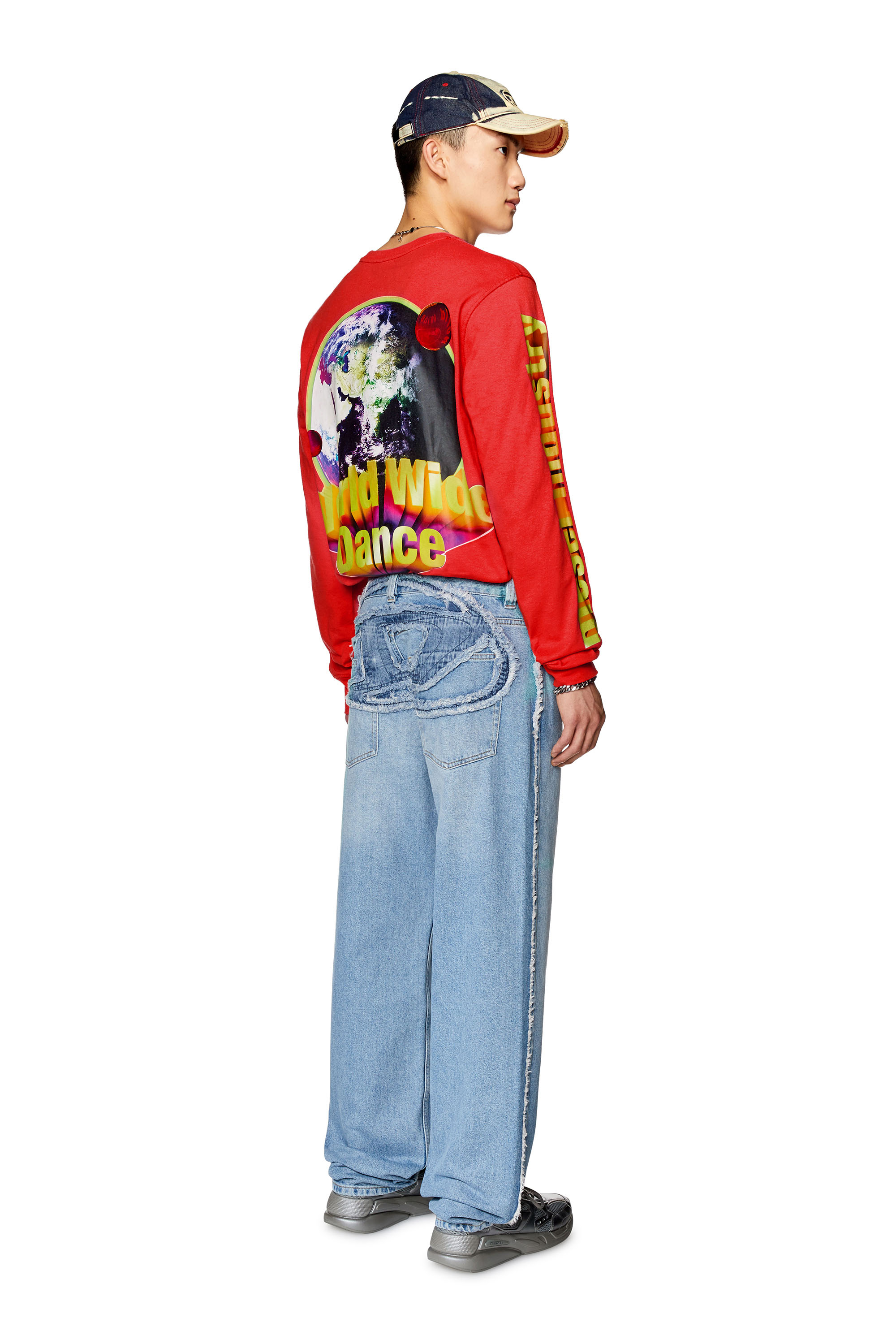Diesel - 2010 D-Macs 0HLAC Straight Jeans, Hellblau - Image 5