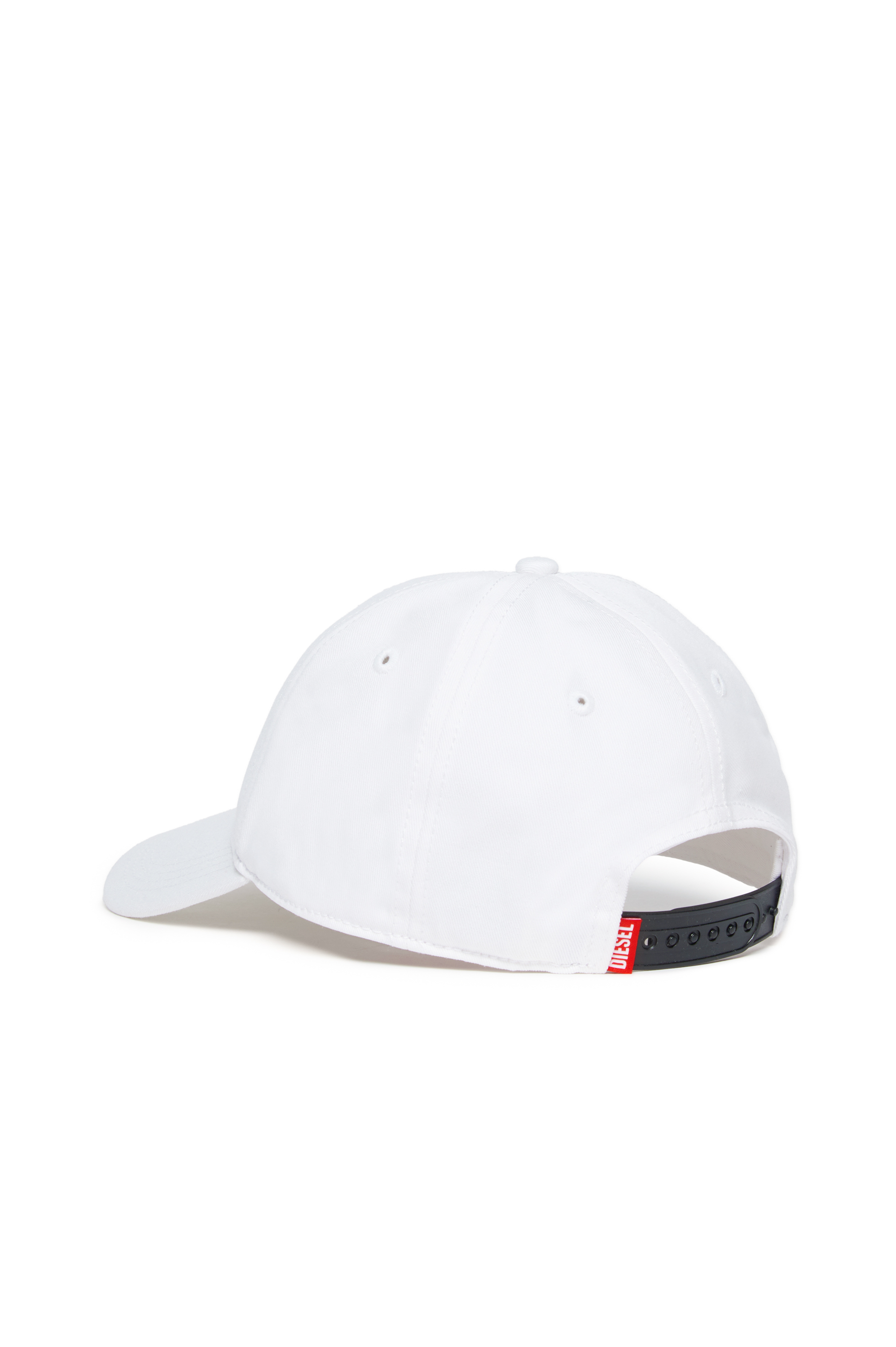 Diesel - FENSID, Man's Baseball cap with D logo in White - 2