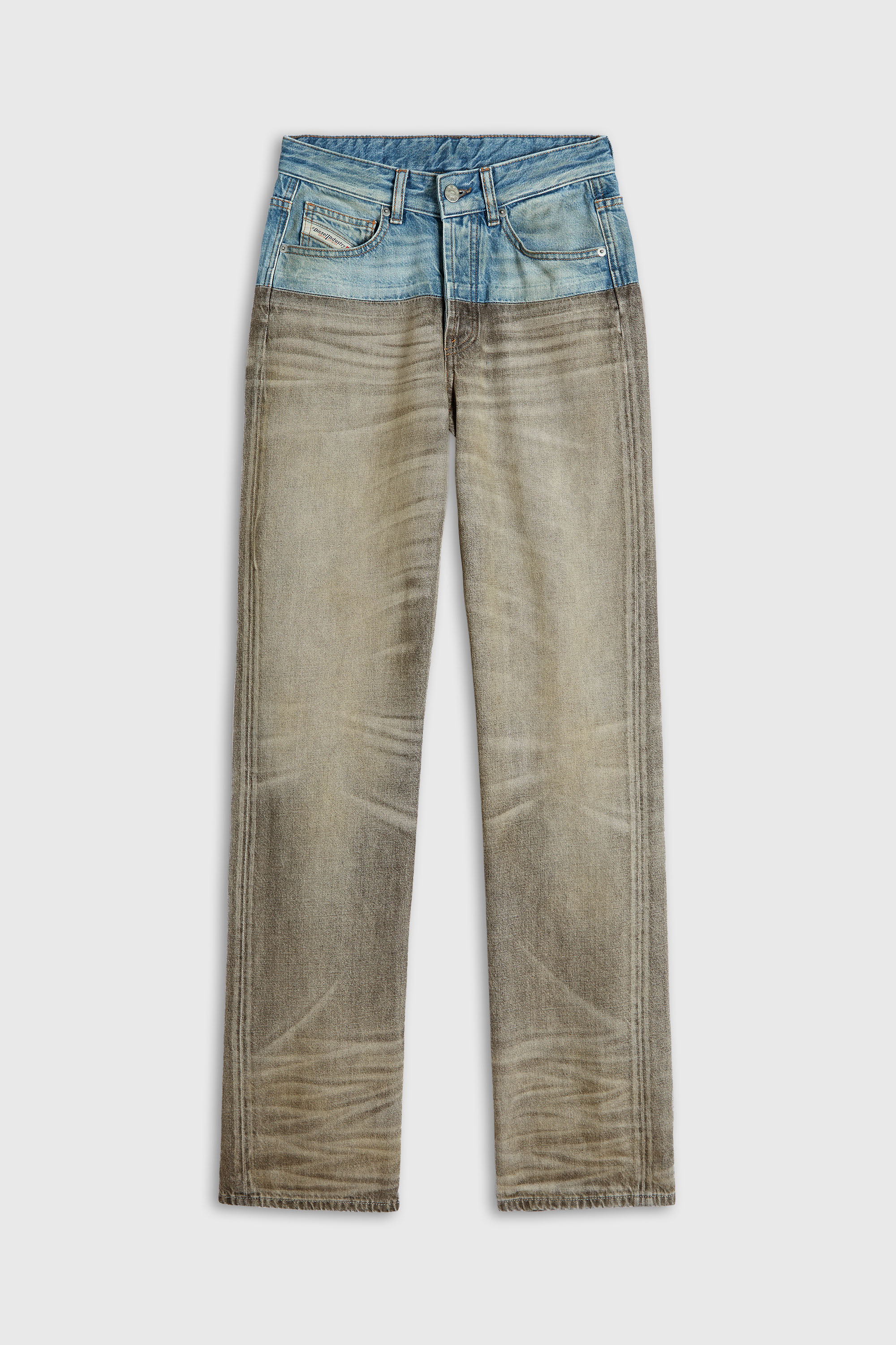 Diesel - Damen Regular Jeans D-Sie 0ADDX, Grau/Blau - 2