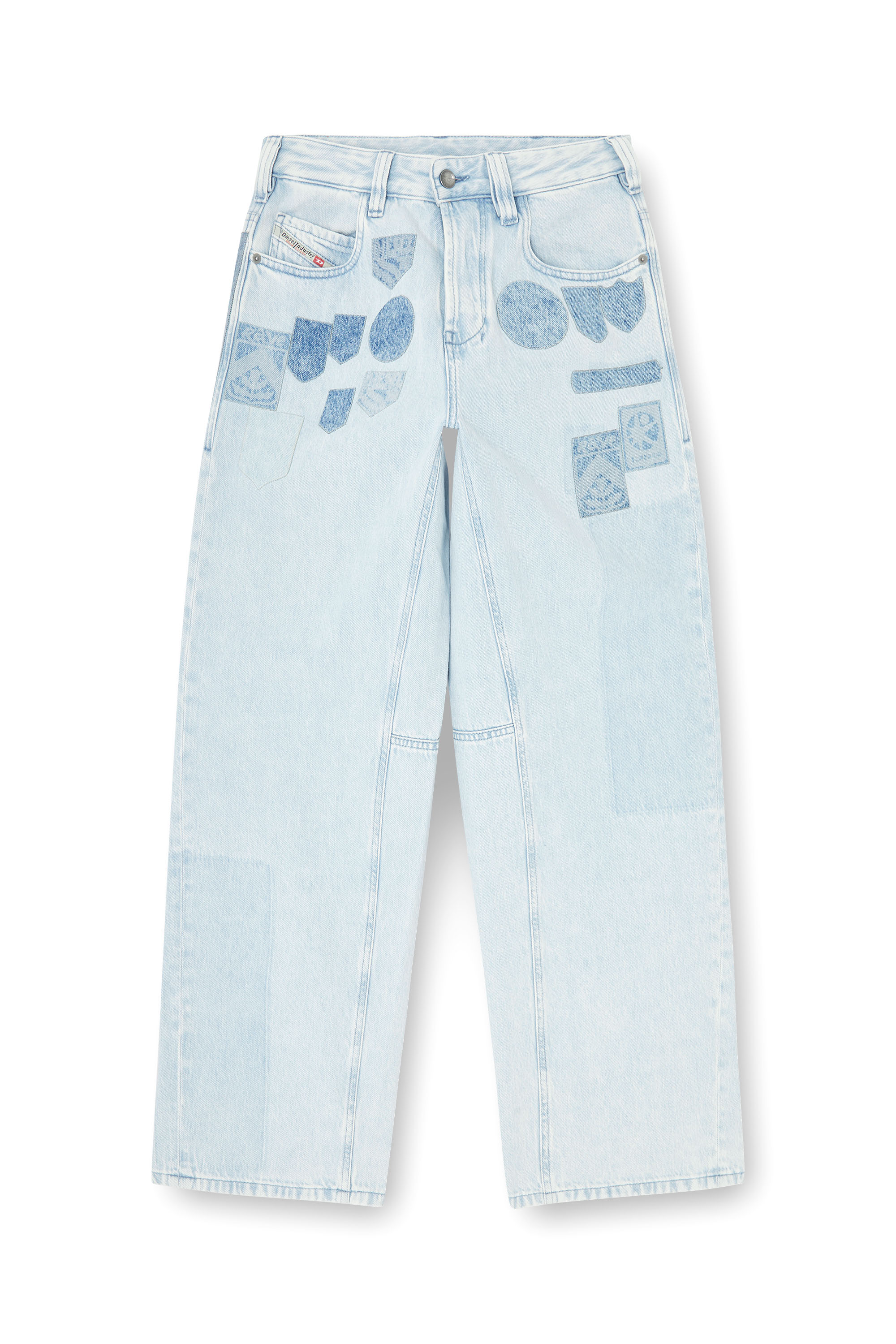 Diesel - Unisex Relaxed Jeans 1997 D-Enim-M 0IFBQ, Hellblau - 3