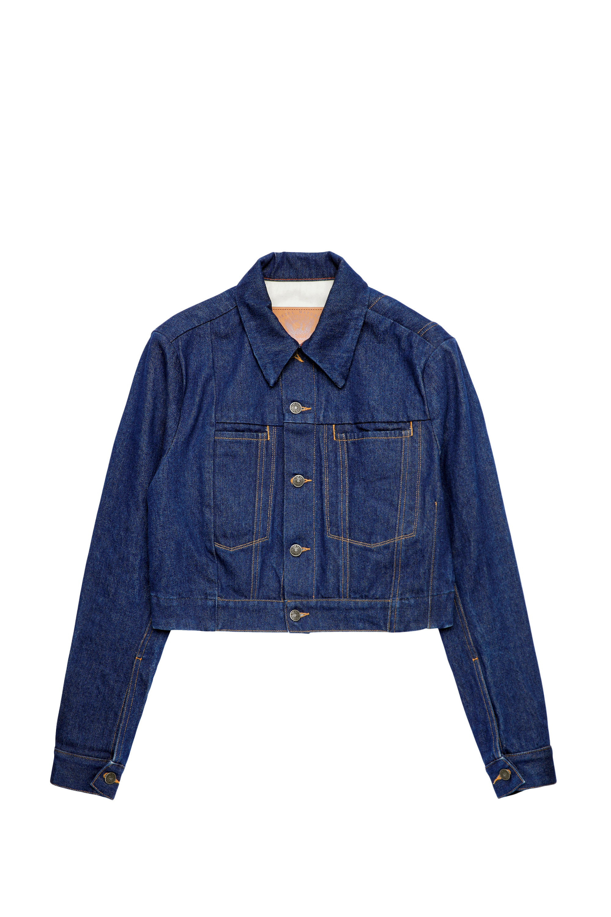 DE-LUCYSHORT-SP, Blau - Denim jacken