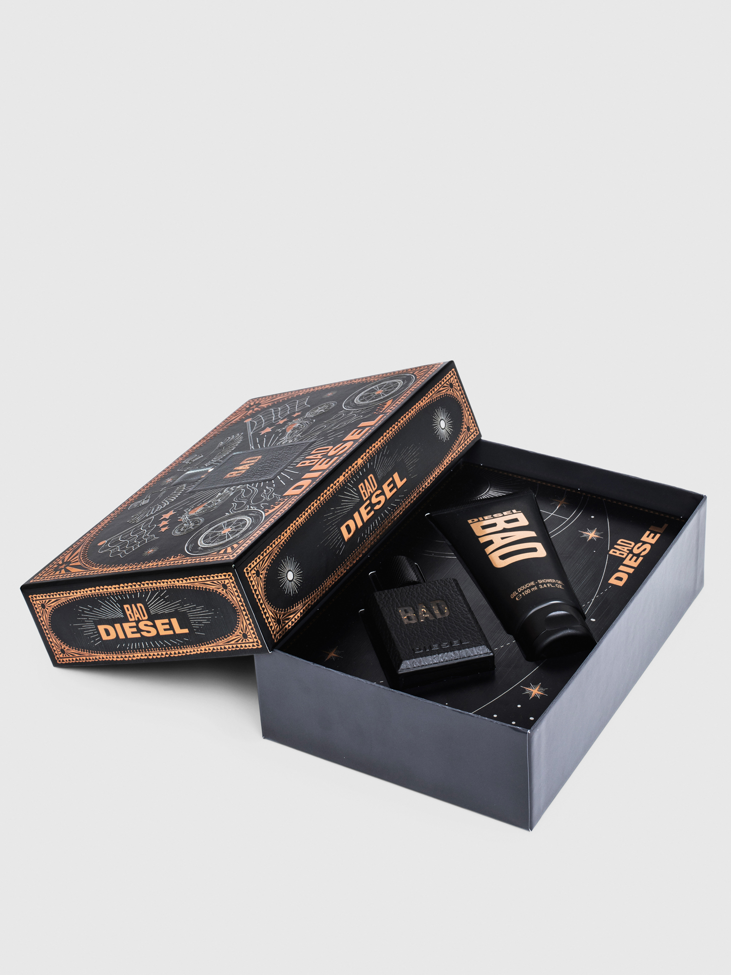 Diesel - BAD 50ML GIFT SET, Man's BAD Gift set in Black - 3