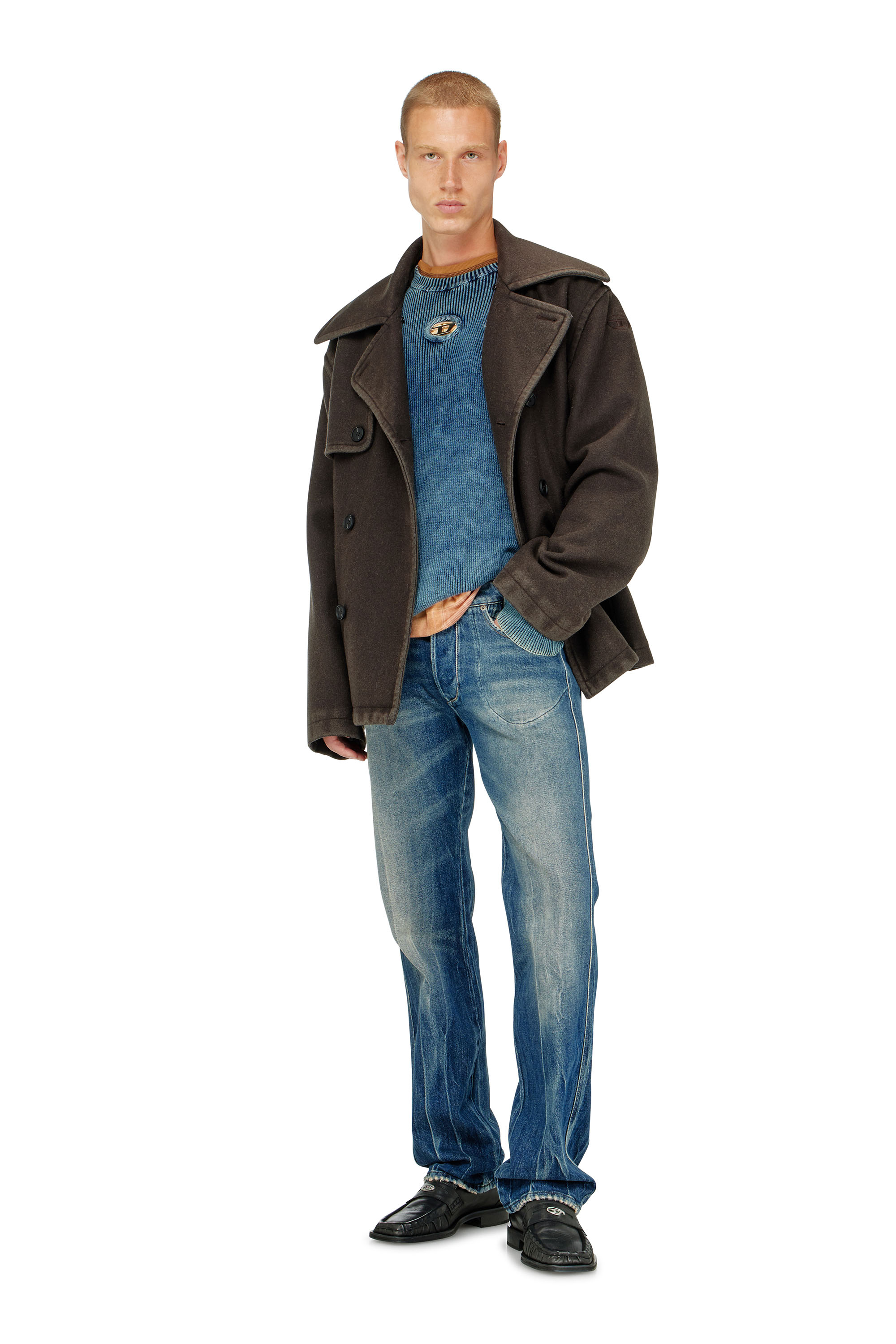 Diesel - Herren Regular Jeans 1985 Larkee 09Q27, Mittelblau - 1