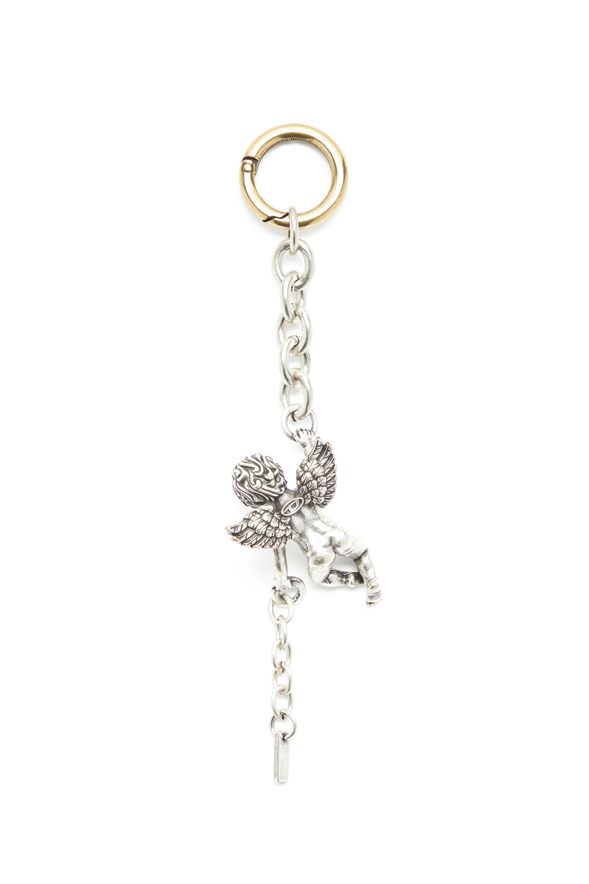 Diesel - CHARM-ANGEL, Damen Metall-Engelsanh&auml;nger in Silber - 3