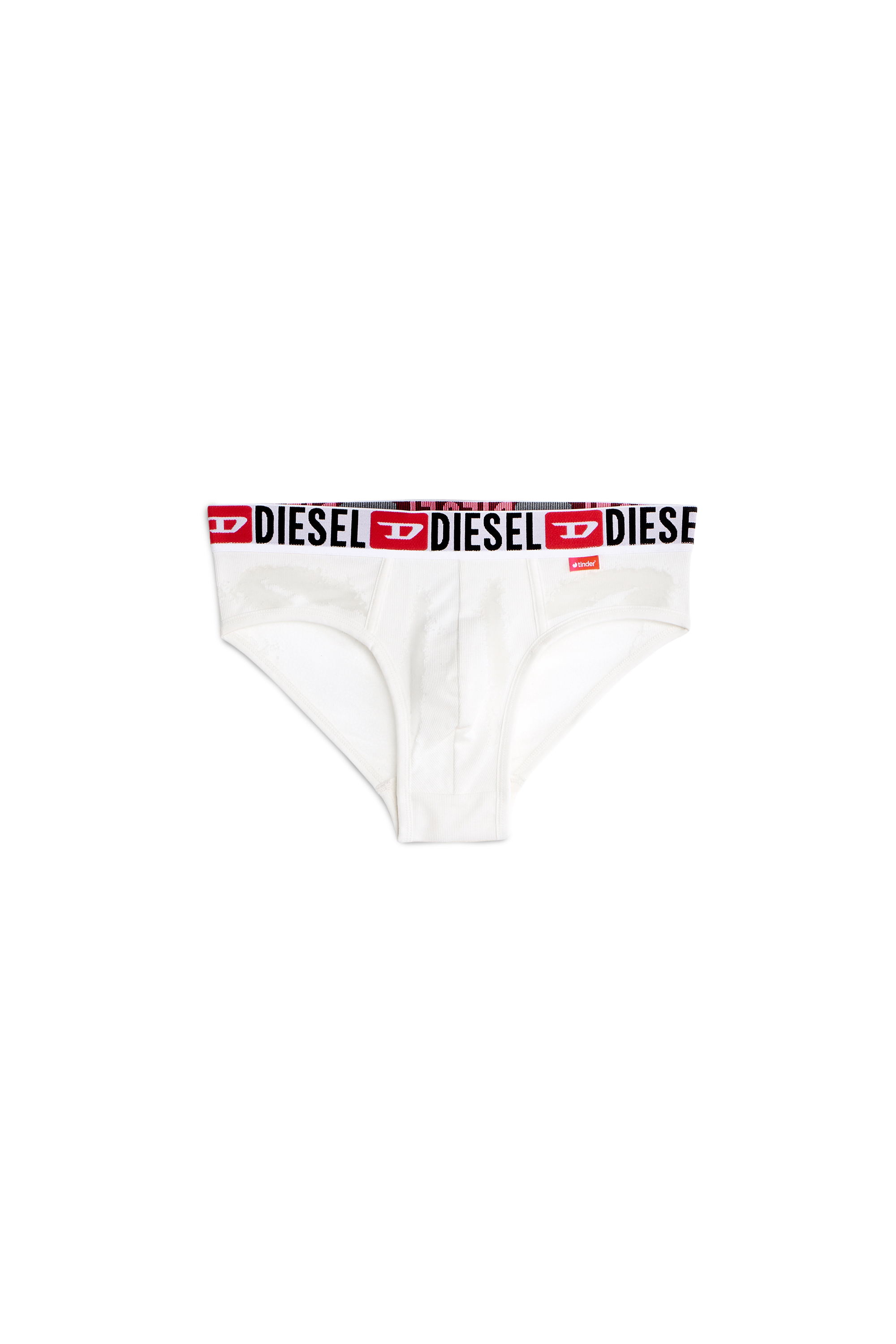 Diesel - PR-ANDRE, Herren Slips mit transparentem devor&eacute;-Effekt in Wei&szlig; - 4
