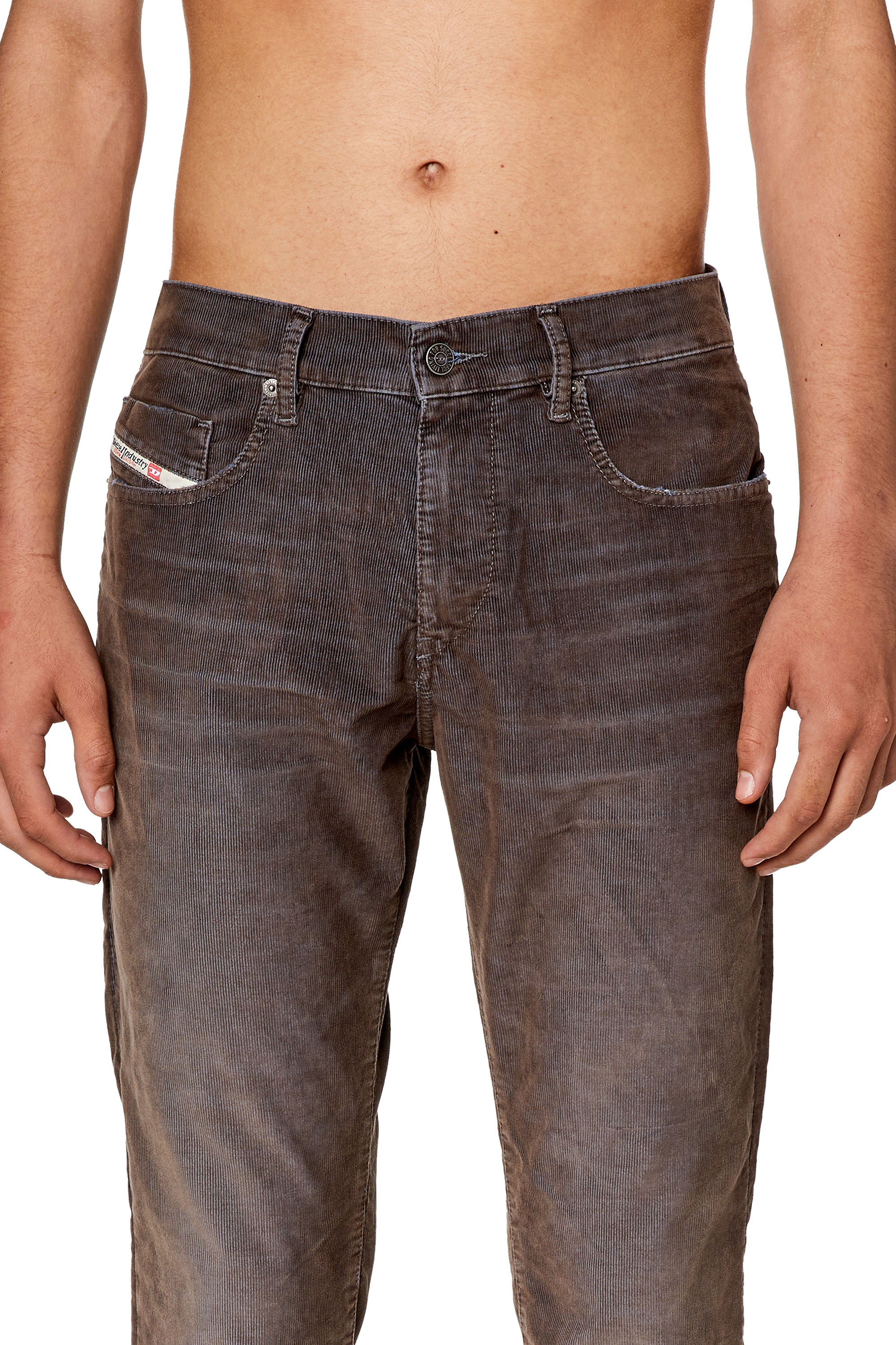 Diesel - Slim Jeans 2019 D-Strukt 003GJ, Schwarz/Dunkelgrau - Image 3
