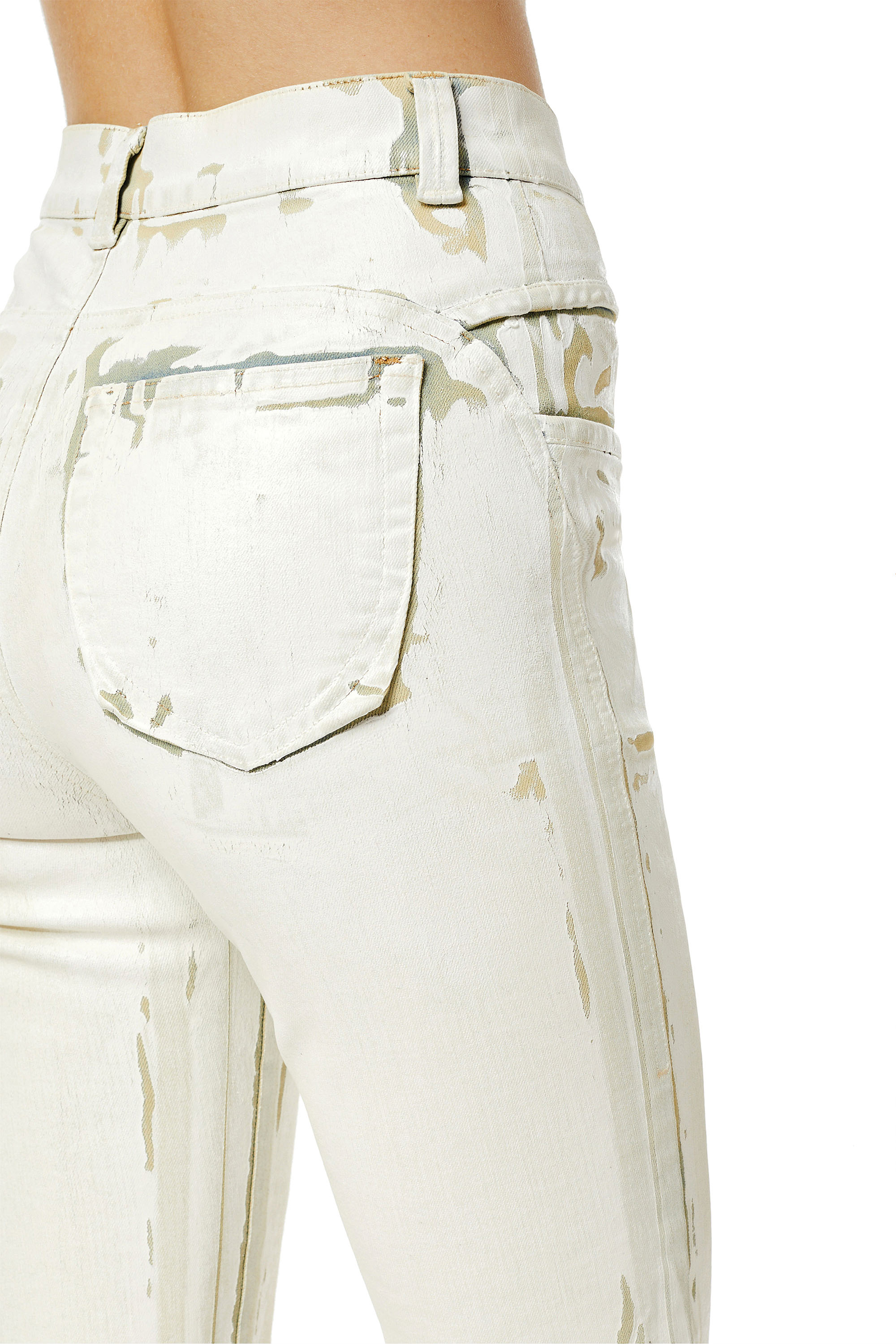 Diesel - D-LYA 0EIAE Slim Jeans, Weiß - Image 3