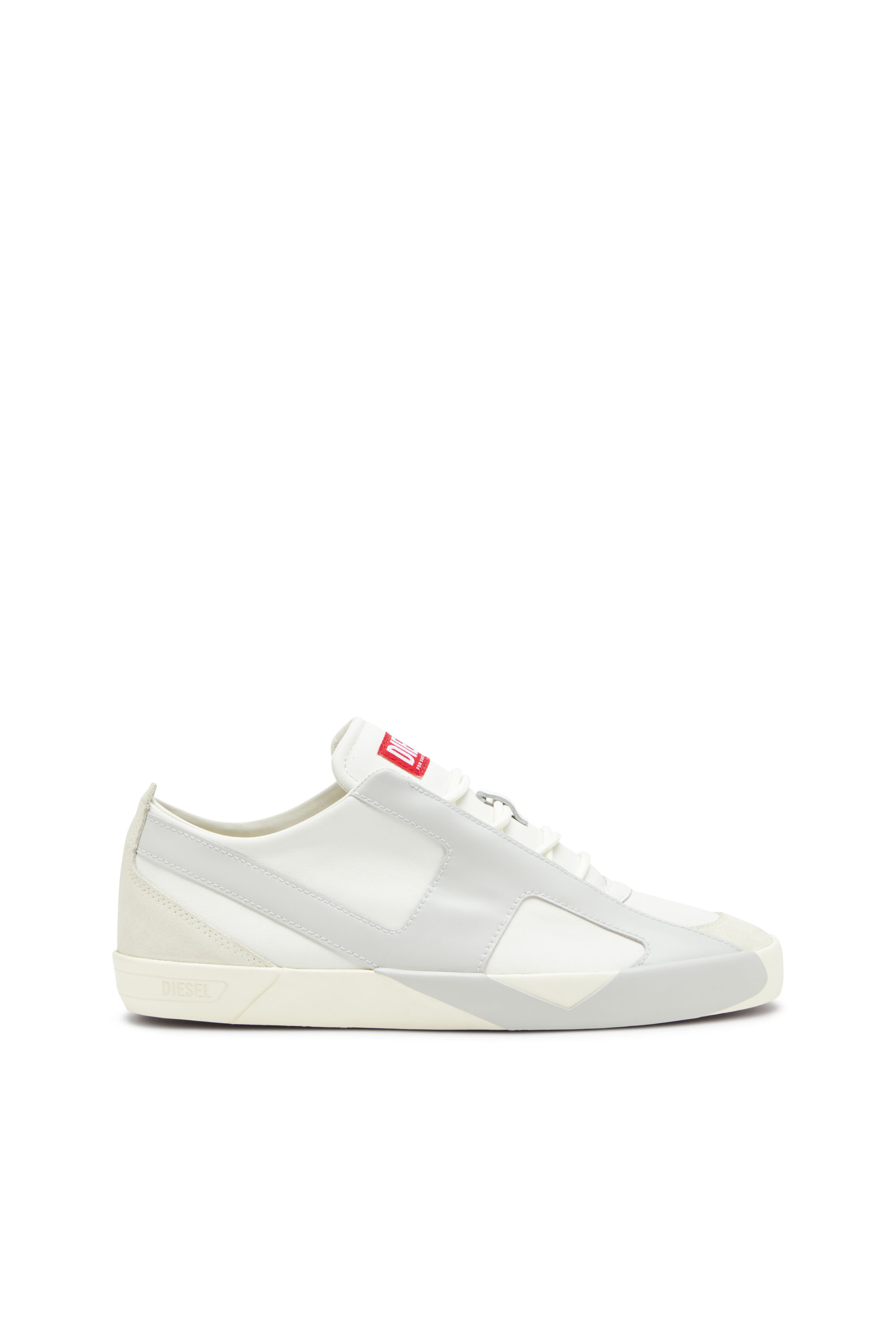 Diesel - S-SLANTE-D LOW, Herren S-Slante-D-Sneaker aus Wildleder und Leder mit D-Logo in null - 1