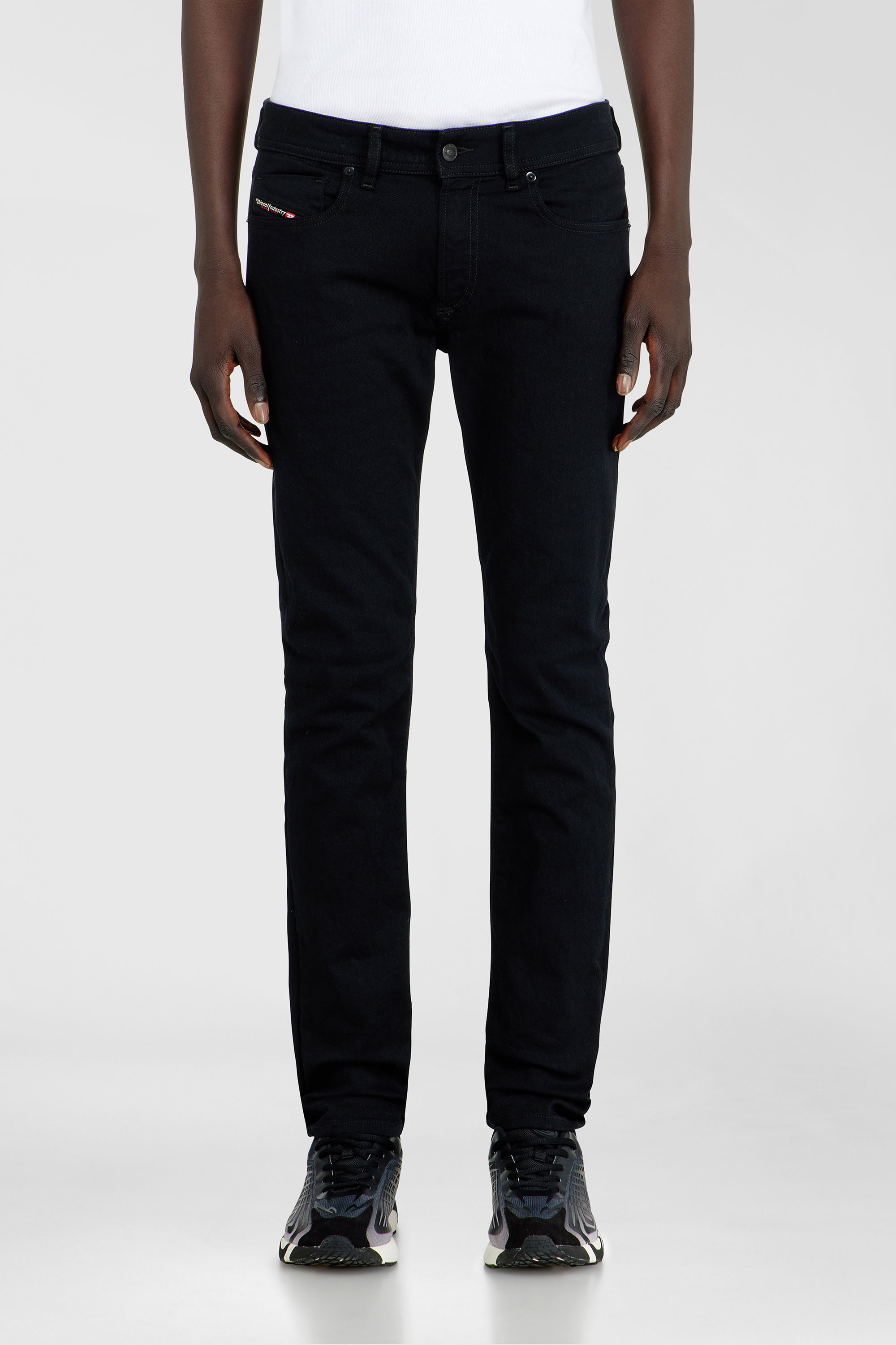 Diesel - Herren Skinny Jeans 1979 Sleenker 09C51, Schwarz/Dunkelgrau - 4