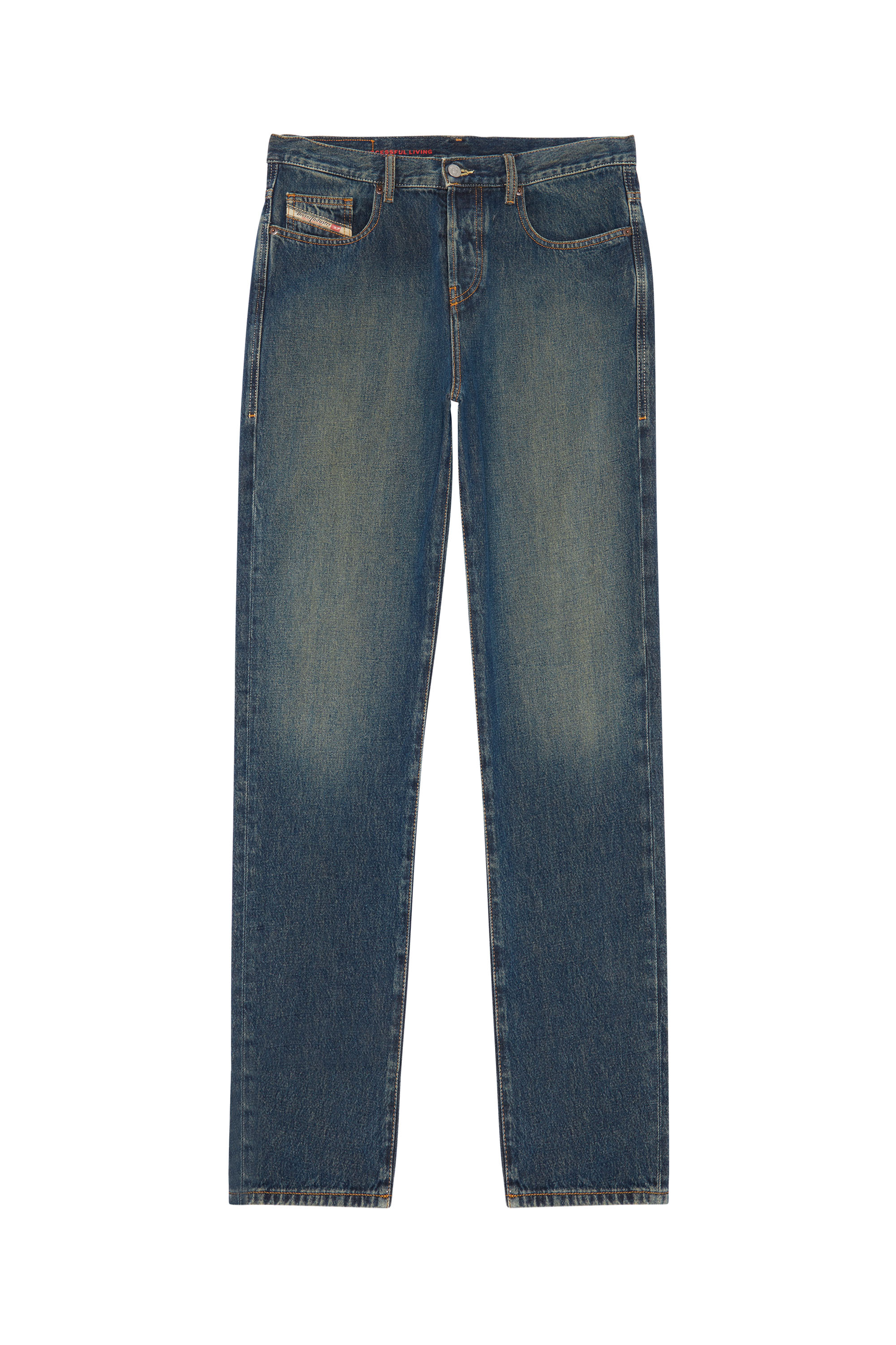2020 D-VIKER 09C04 Straight Jeans, Dunkelblau - Jeans