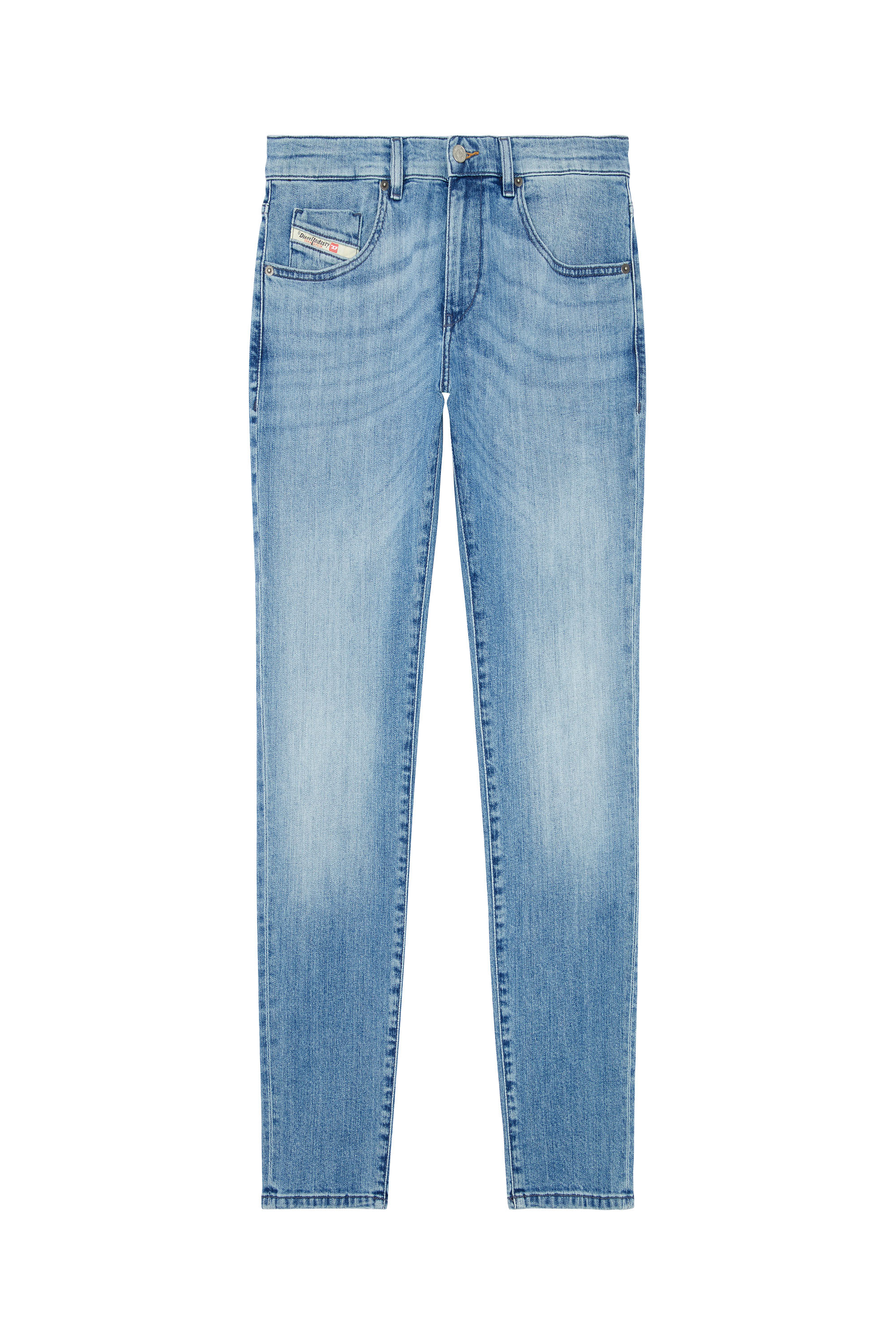 Diesel - Slim Jeans 2019 D-Strukt 0GRDI, Light Blue - Image 3