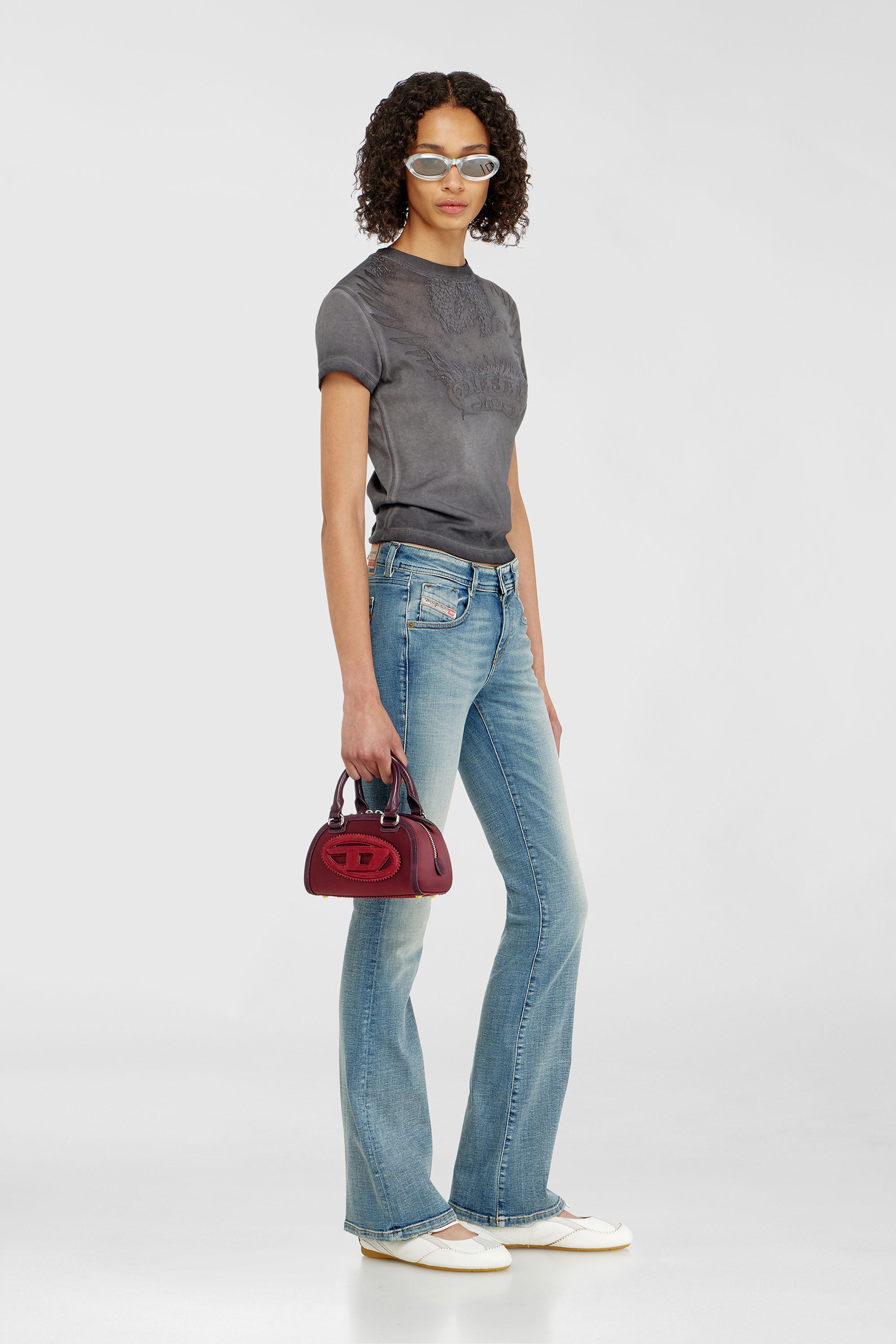Bootcut Jeans Low Waist 1969 D-Ebbey