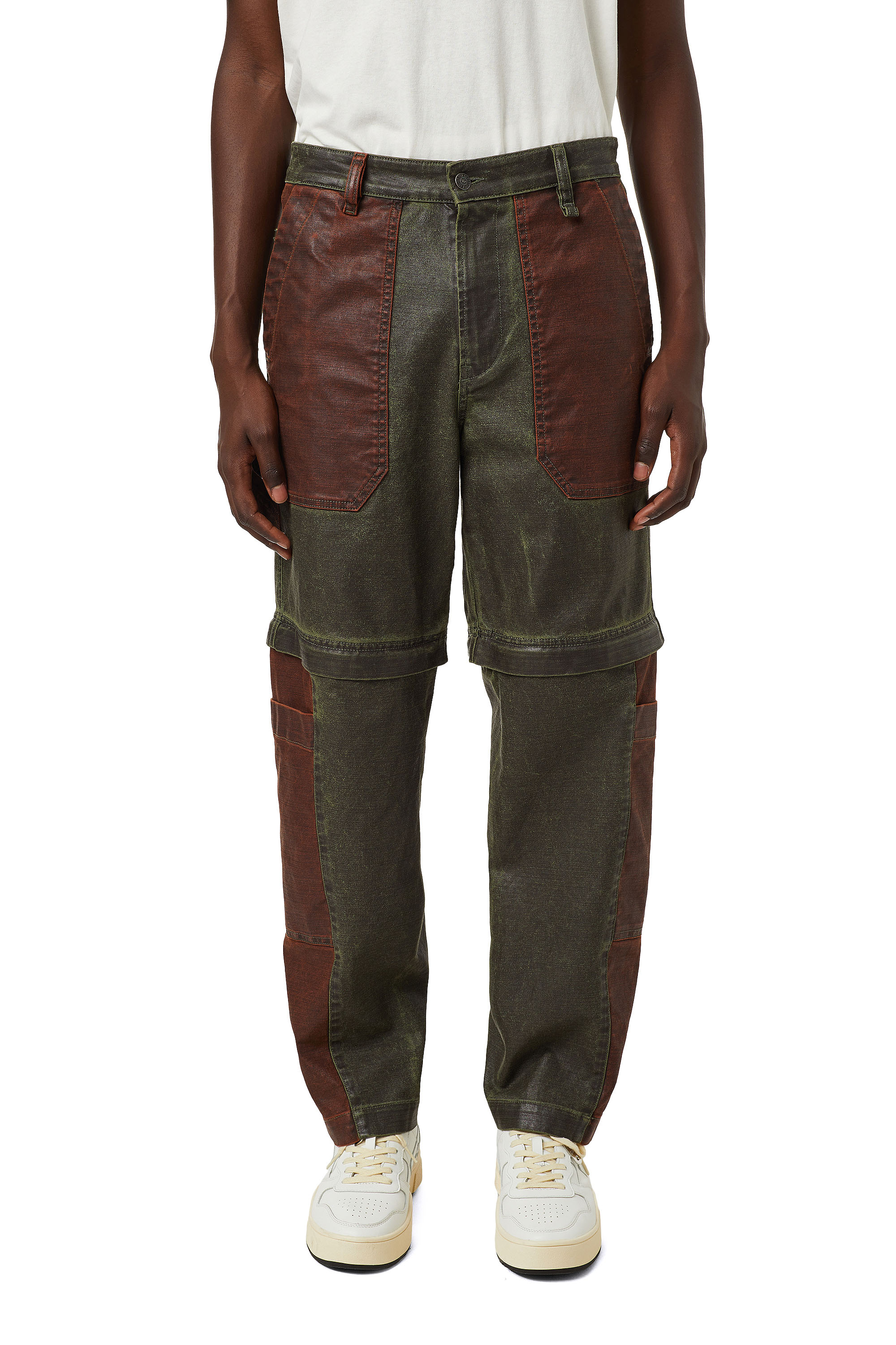 D-Multy 0KDAQ, Grün/Braun - Jeans
