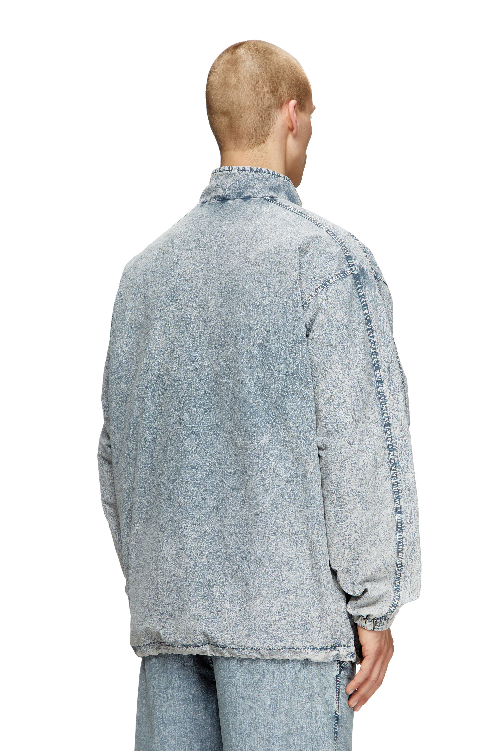 Diesel - J-WILSON, Man's Jacket in recycled nylon taslan in null - 3