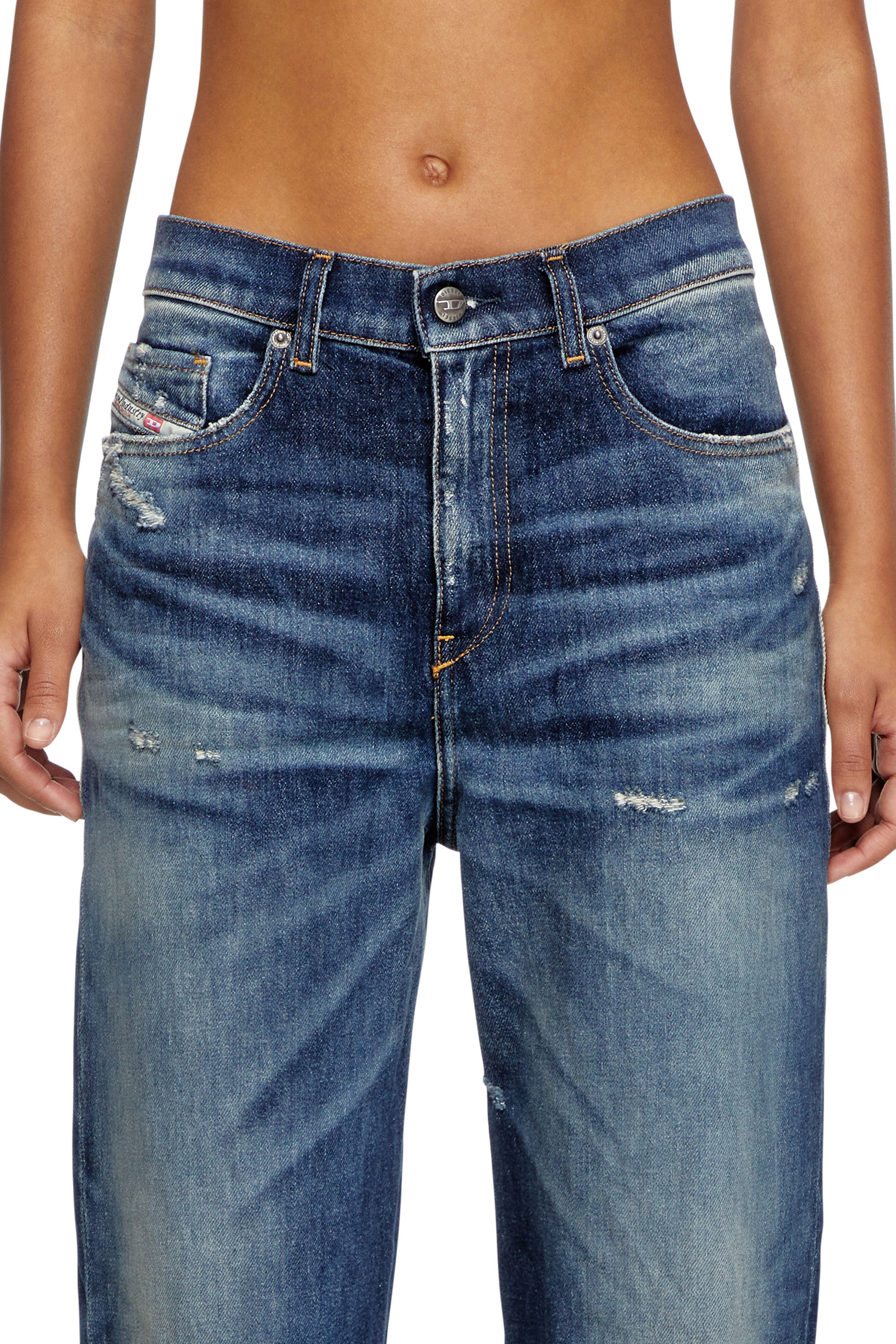 Diesel - Damen Regular Jeans 2016 D-Air 09J56, Dunkelblau - 5