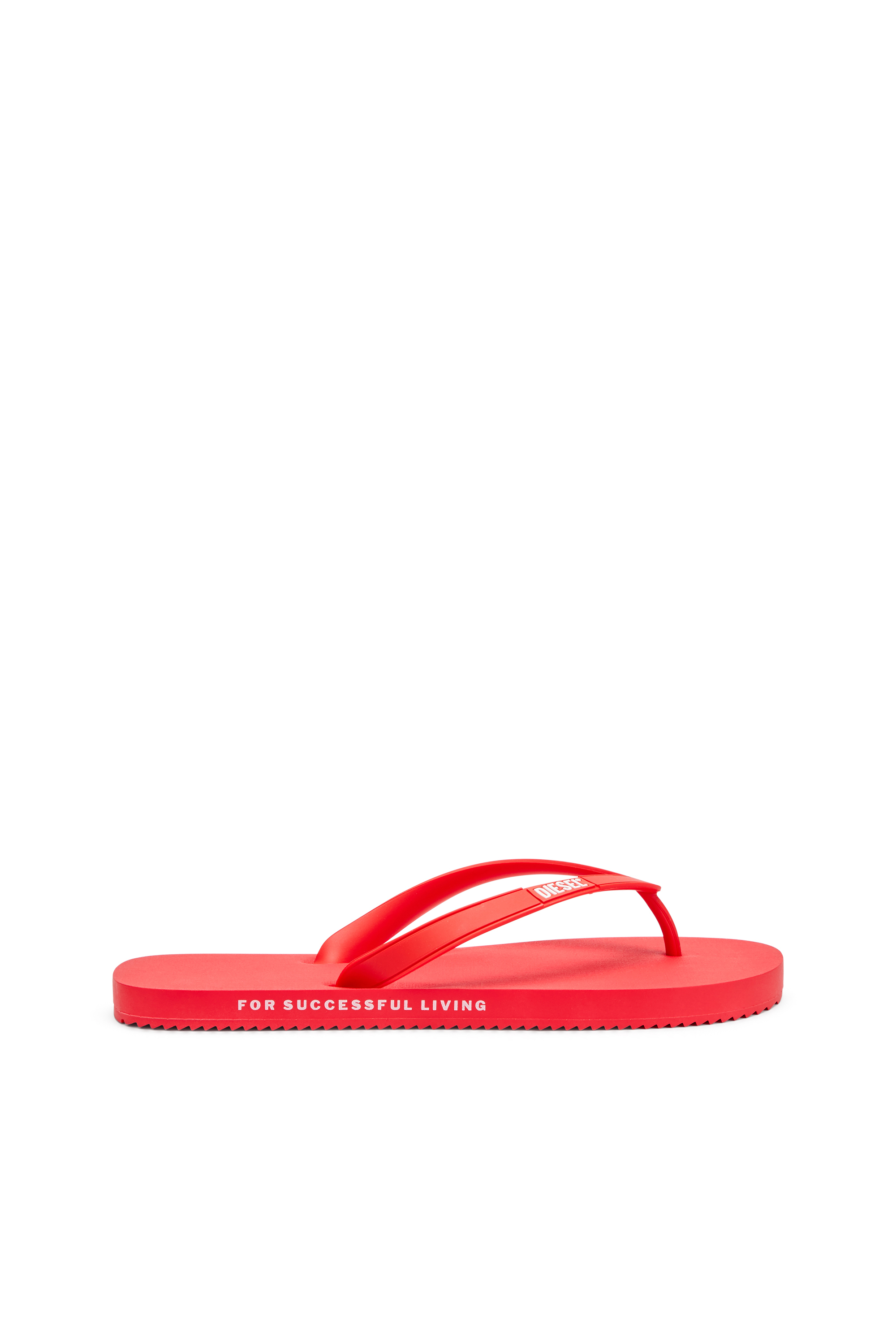 Diesel - SA-RIO, Herren Sa-Rio-Flip-Flops aus Gummi in Rot - 1