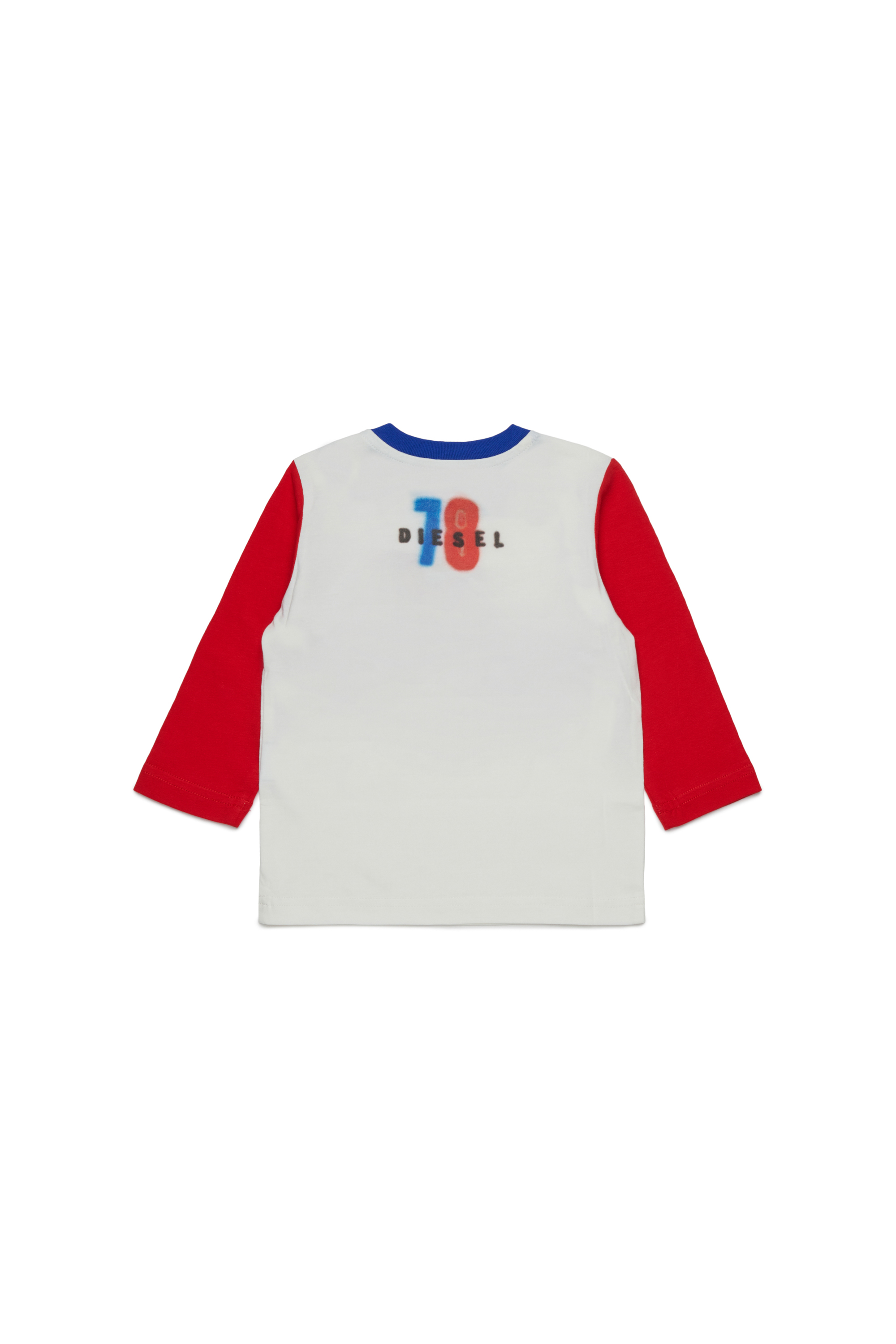 Diesel - TDOLB, Man's Cotton t-shirt with print in White - 2
