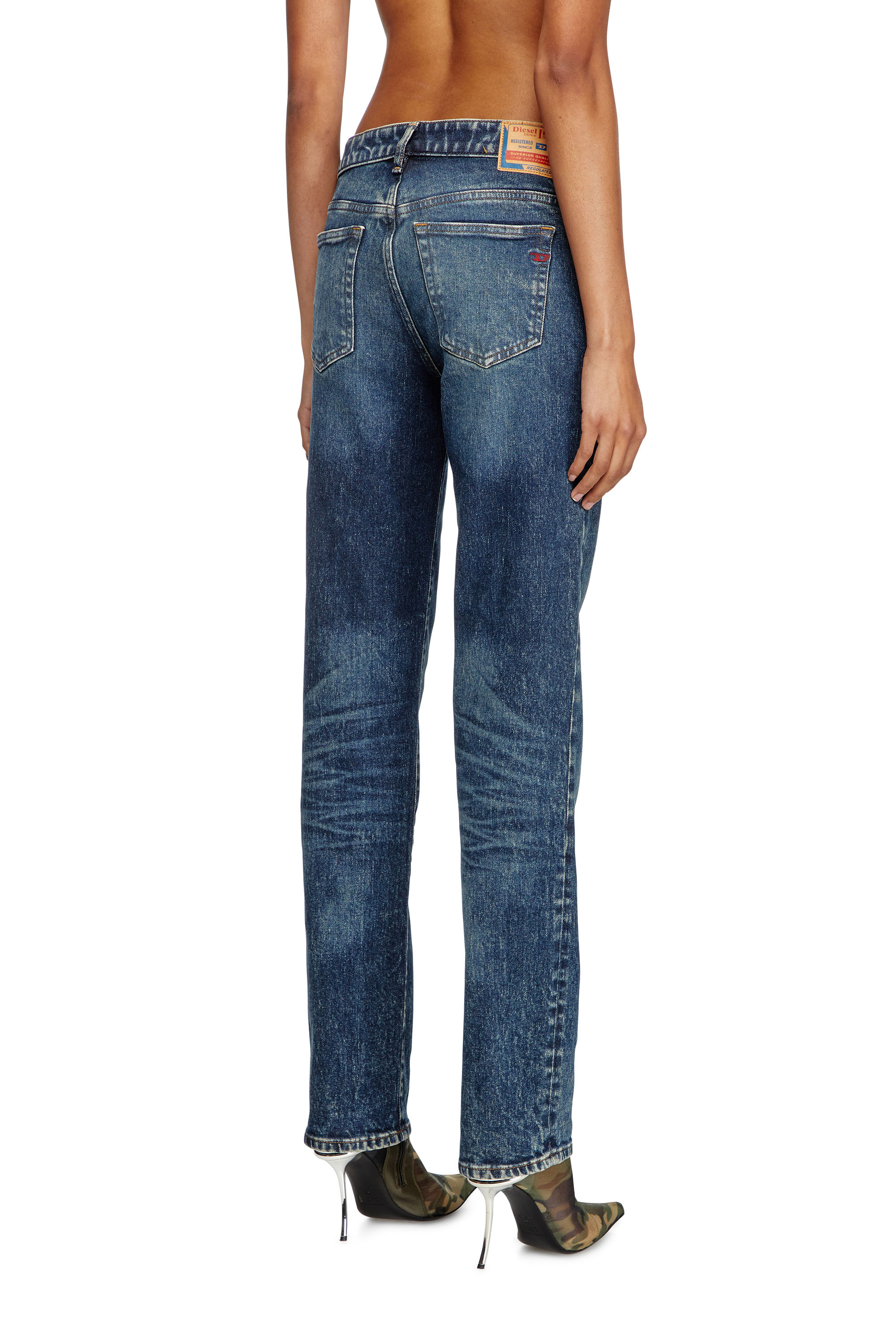 Diesel - Damen Regular Jeans 1989 D-Mine 007Y3, Dunkelblau - 4