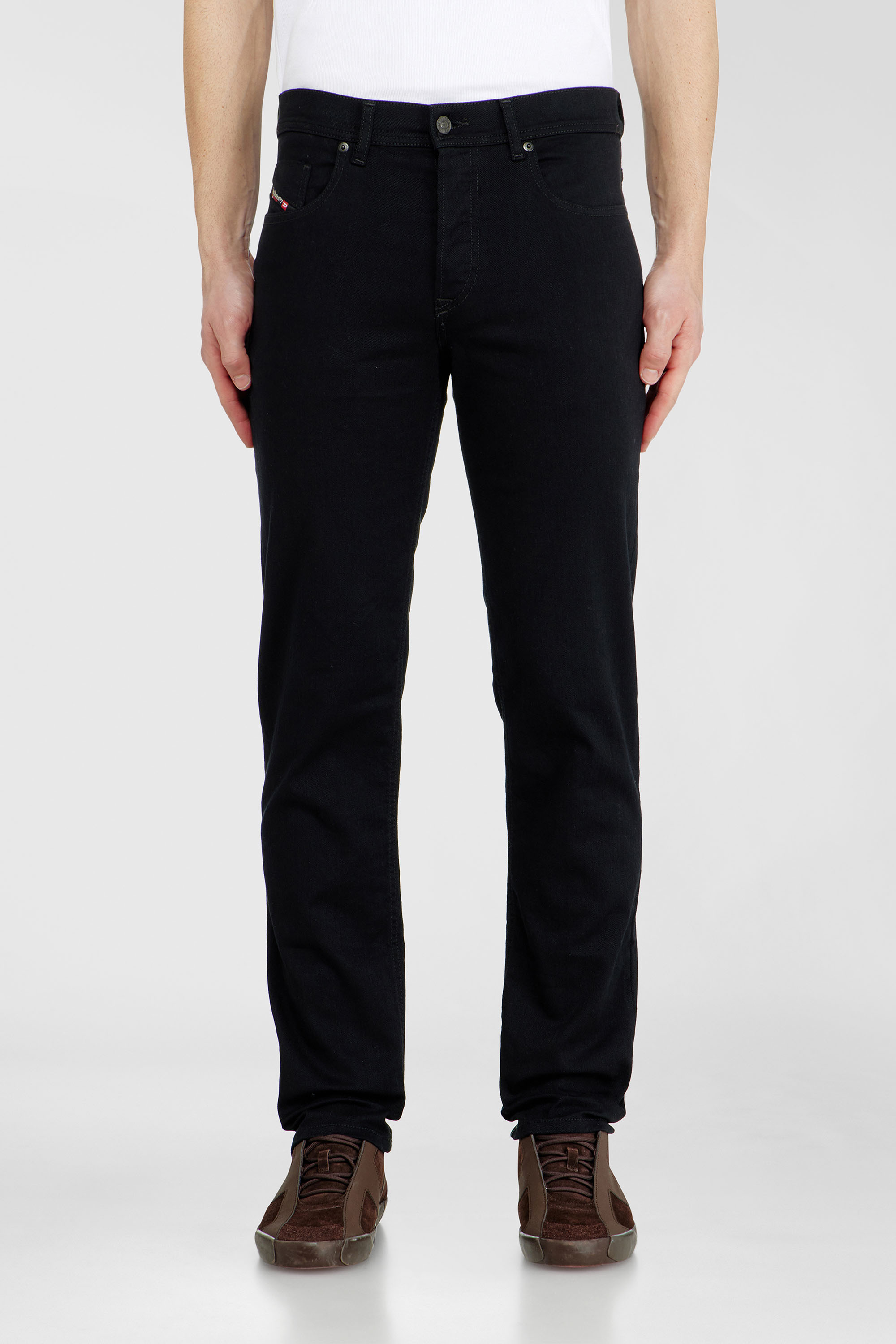 Diesel - Herren Regular Jeans 2023 D-Finitive 069YP, Schwarz/Dunkelgrau - 1