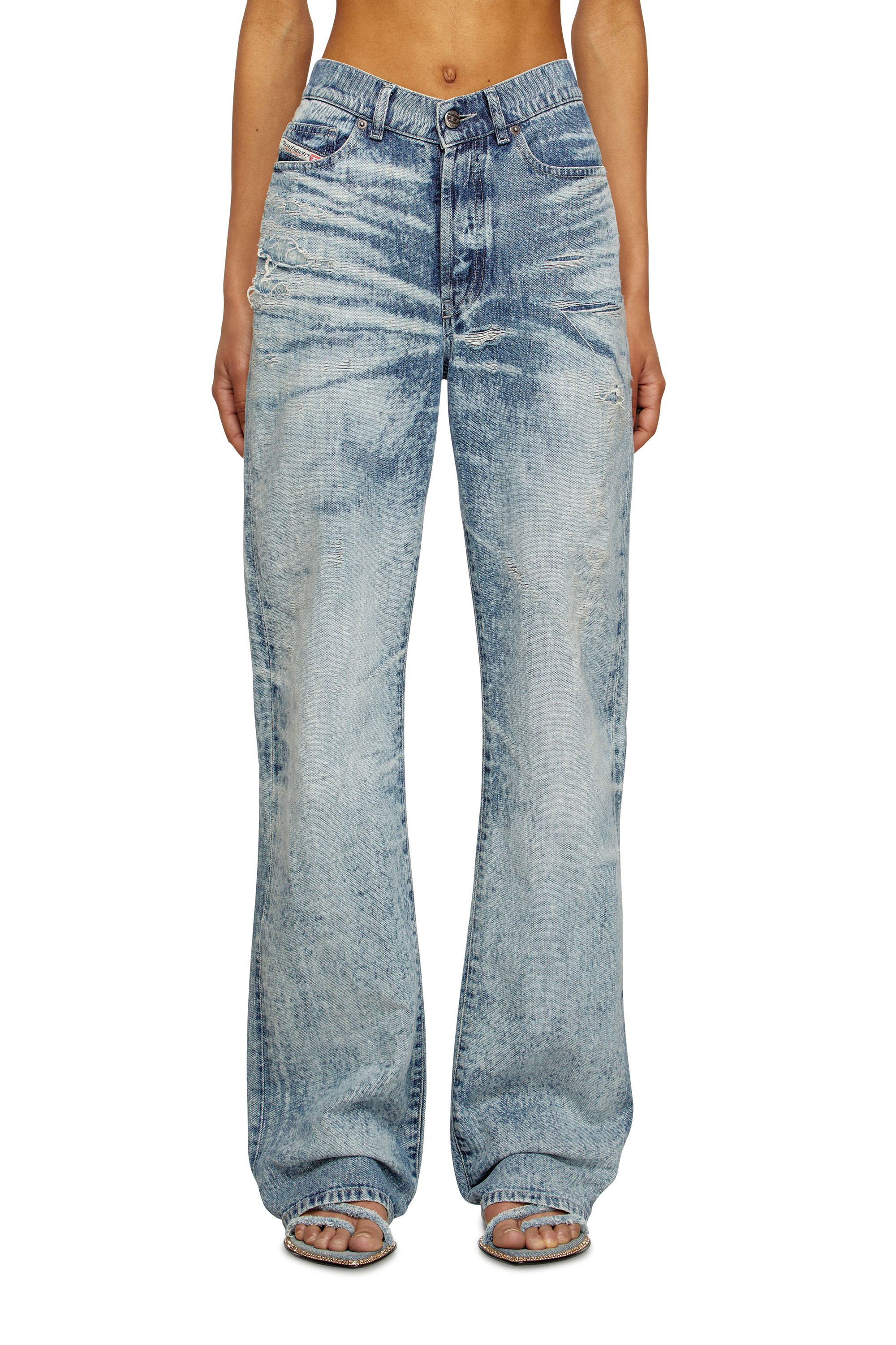 Diesel - Damen Regular Jeans 1971 D-Sent 068TY, Hellblau - 2
