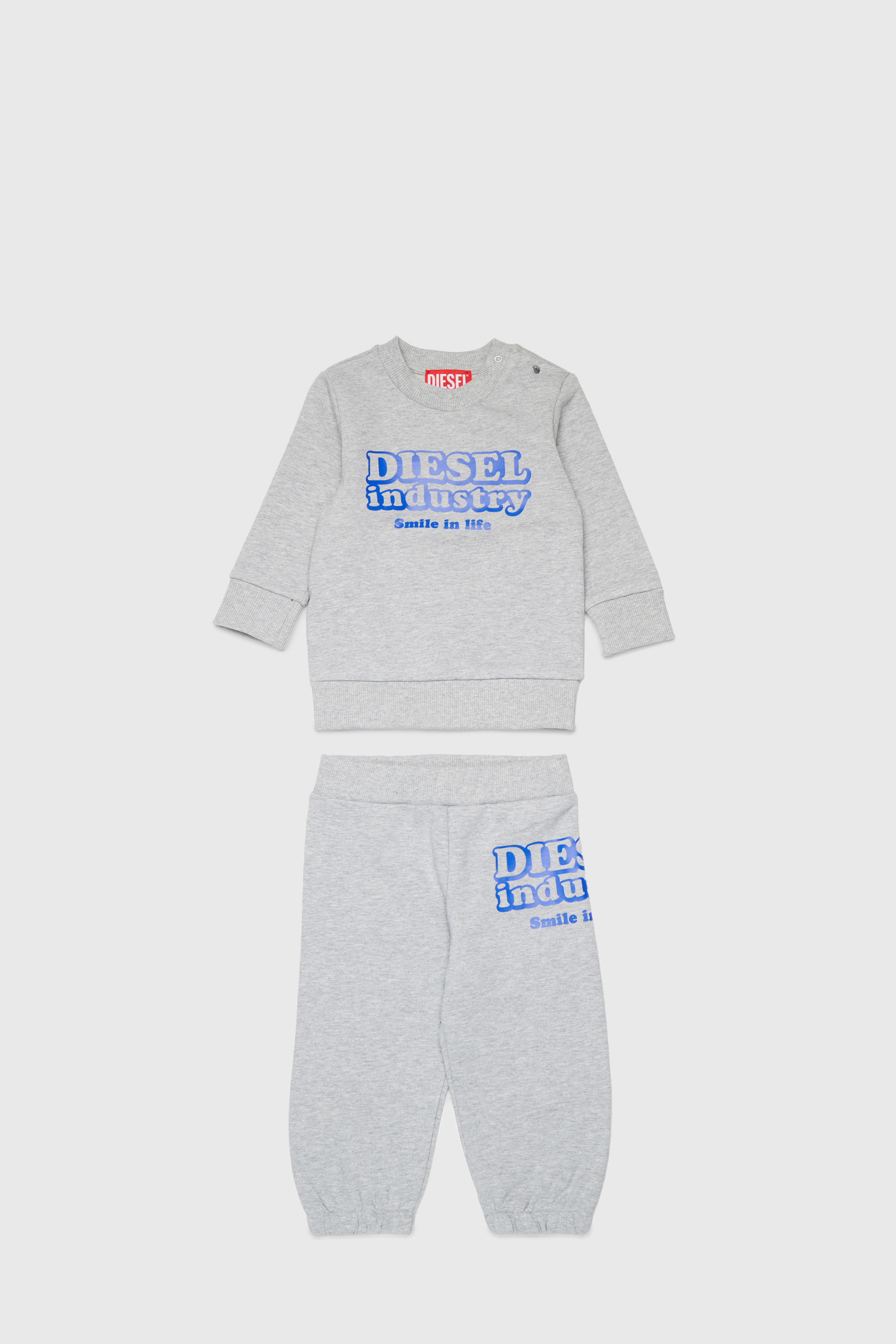 Diesel - SLODIMB-SET, Unisex Baumwoll-Trainingsanzug mit Diesel Industry Print in null - 1