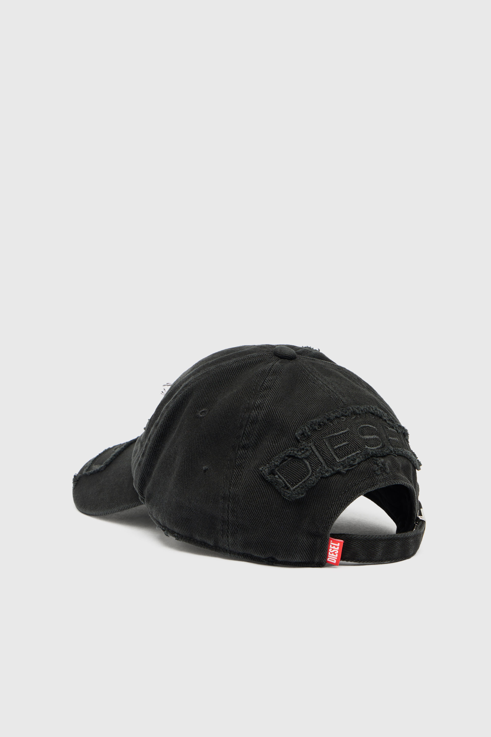 Diesel - C-BRAFF, Unisex Basecap mit Strick-Aufn&auml;hern in null - 2