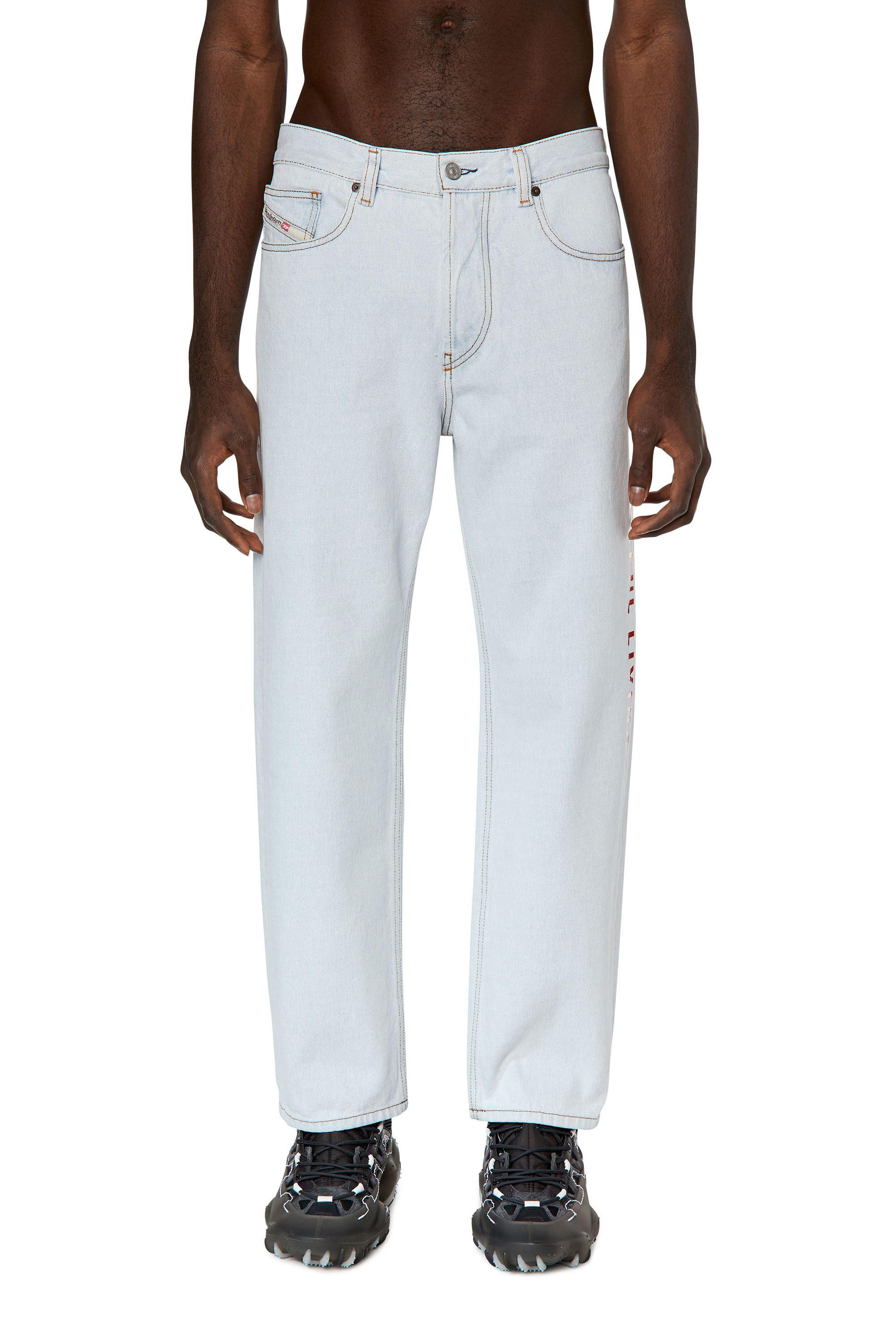 Diesel - Straight Jeans 2010 D-Macs 0079Z, Hellblau - Image 1