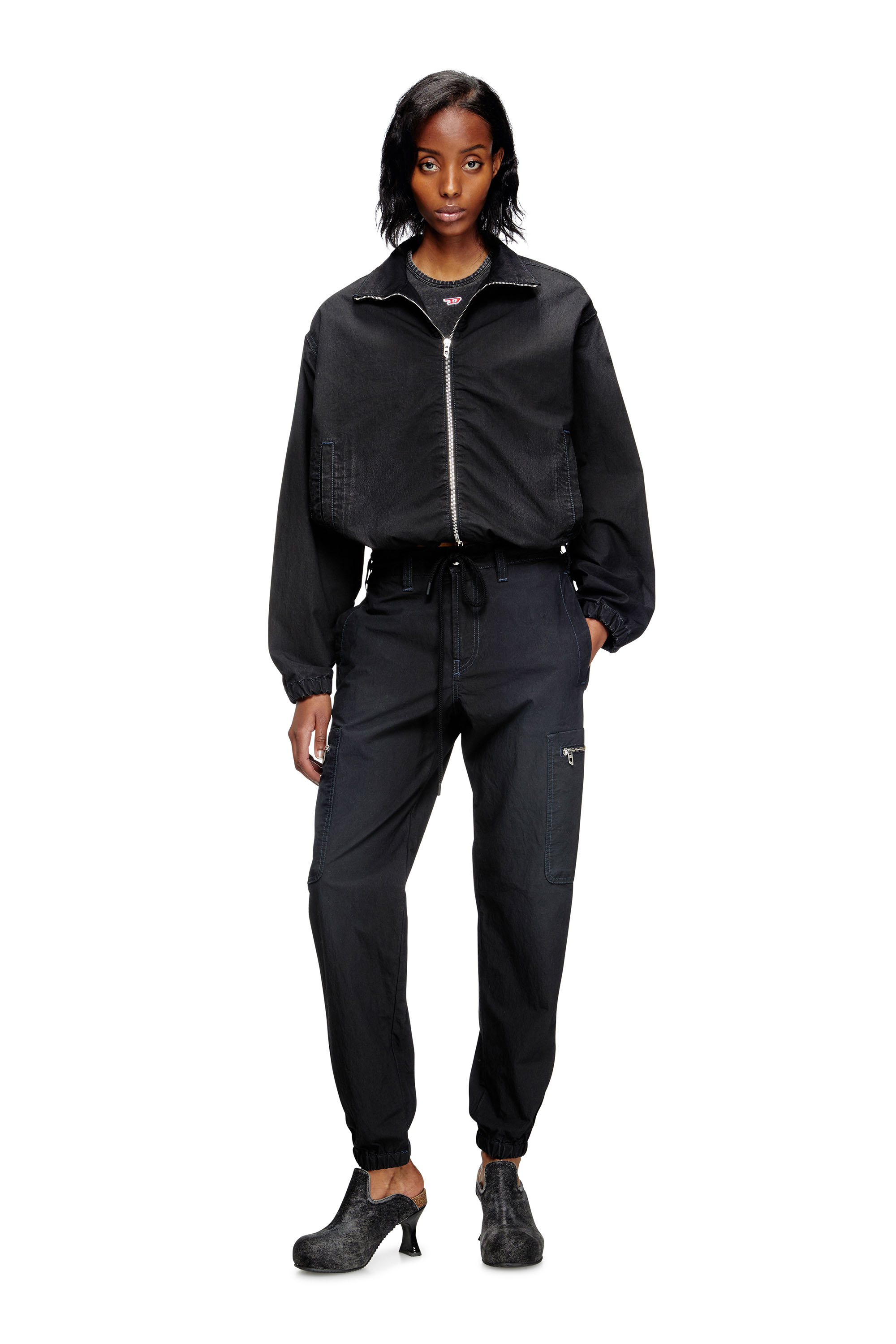 Slim D-Lab JoggJeans® 068SJ, Schwarz/Dunkelgrau Diesel - Unisex Slim D-Lab JoggJeans® 068SJ, Schwarz/Dunkelgrau - 7