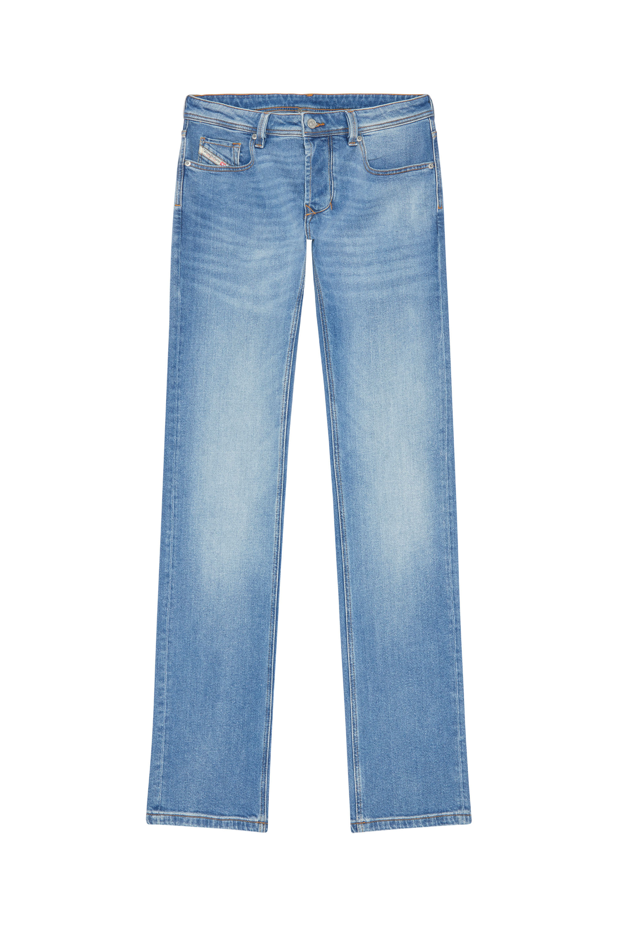 Diesel - Larkee 0ENAS Straight Jeans, Hellblau - Image 5