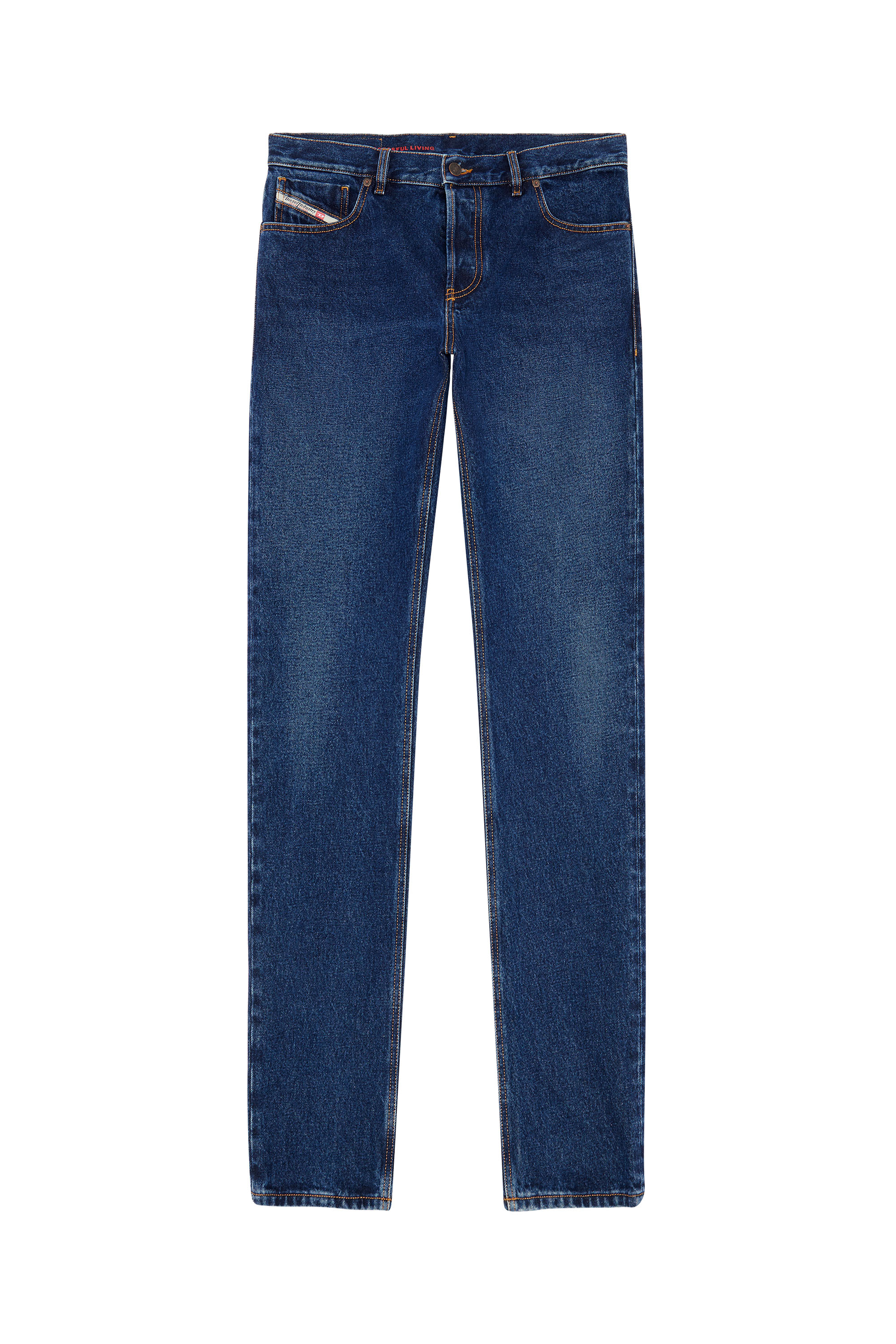 1995 007E6 Straight Jeans, Dunkelblau - Jeans