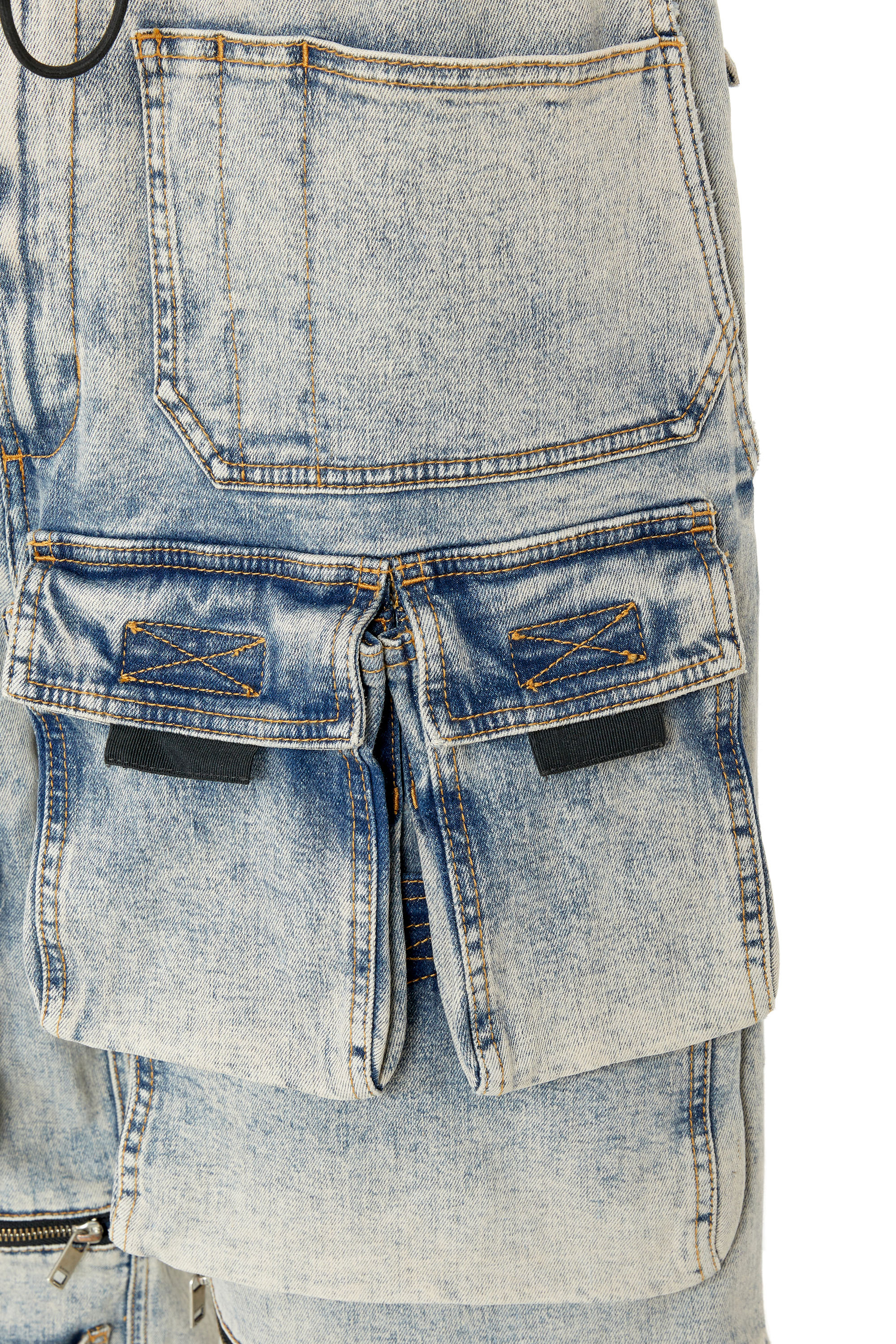 Diesel - D-Onlypockets 09F12 Straight Jeans, Mittelblau - Image 5