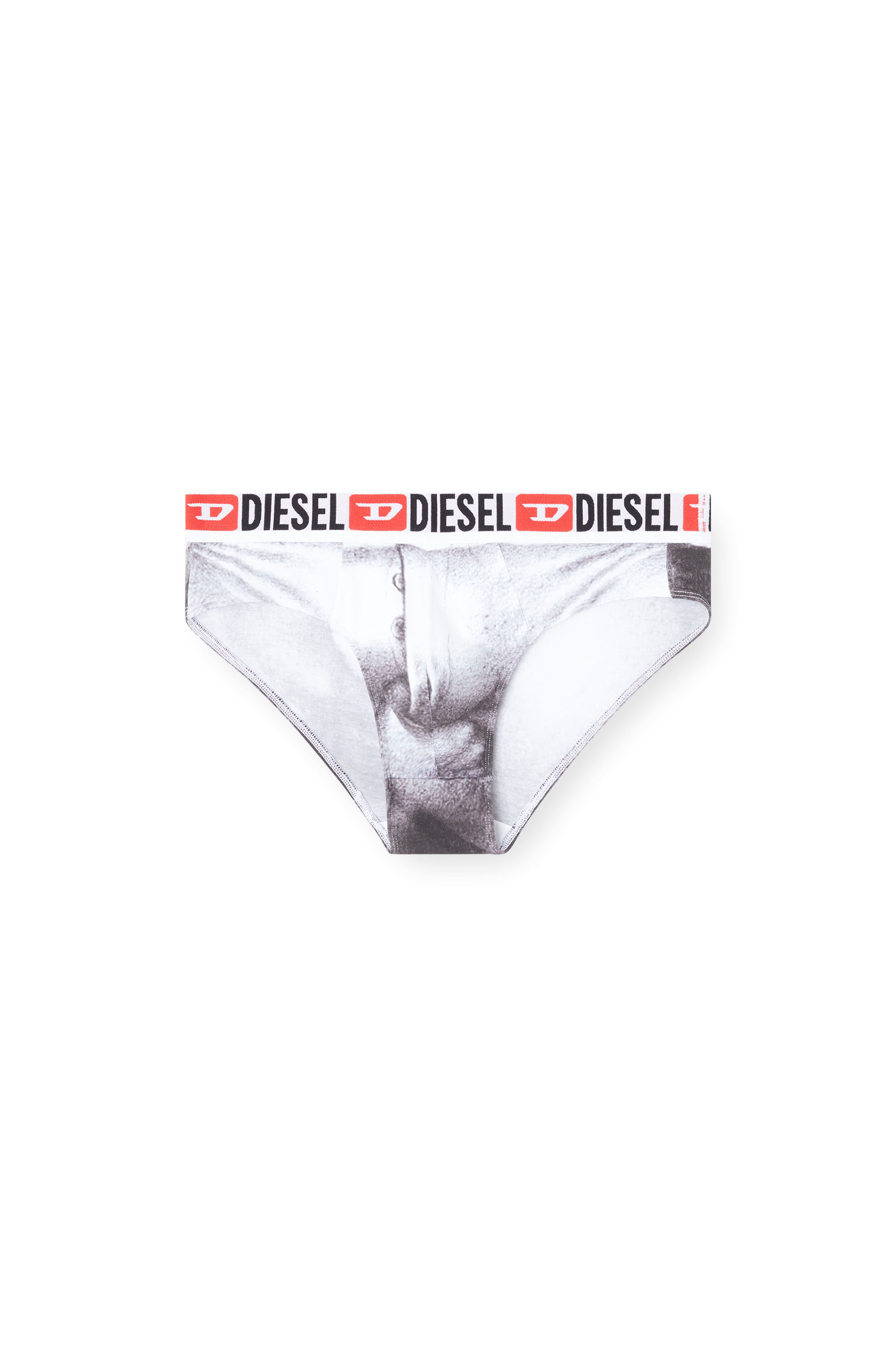 Diesel - PR-ANDRE, Herren Slips mit Grafik-Print in Weiß - 4