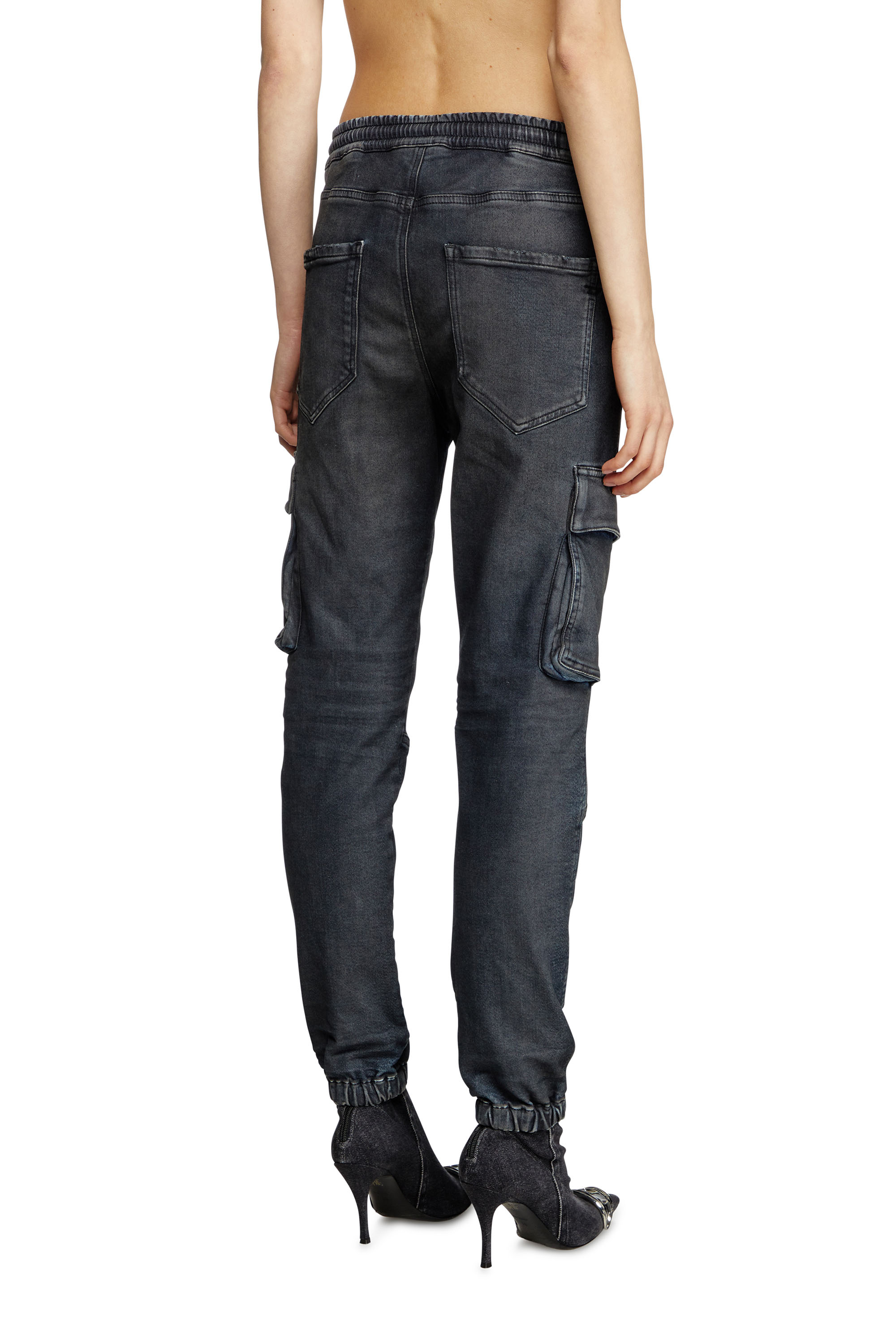 Diesel - Damen Regular 2051 D-Ursy Joggjeans&reg; 09L13, Dunkelblau - 4