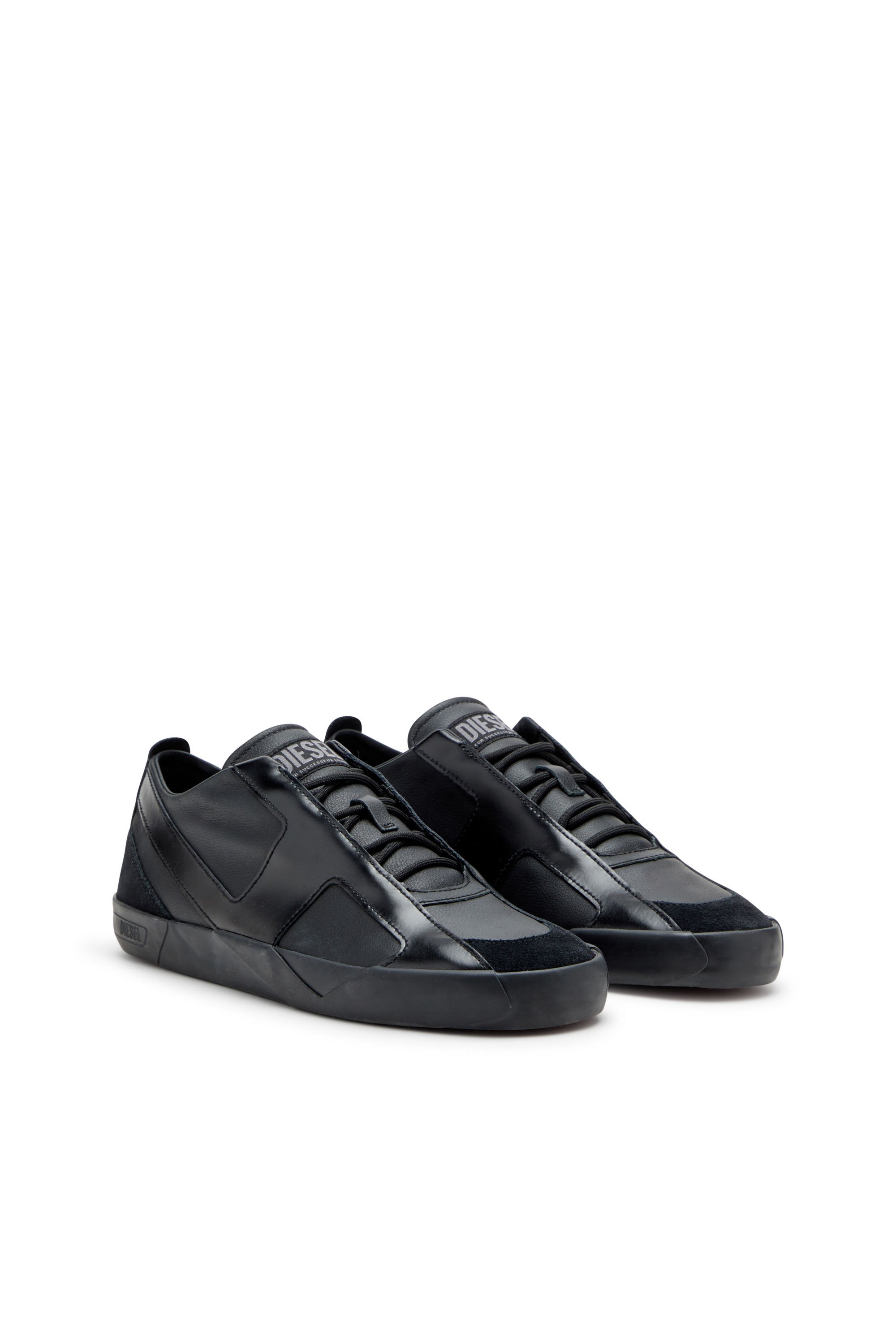 Diesel - S-SLANTE-D LOW, Herren S-Slante-D-Sneaker aus Wildleder und Leder mit D-Logo in null - 3
