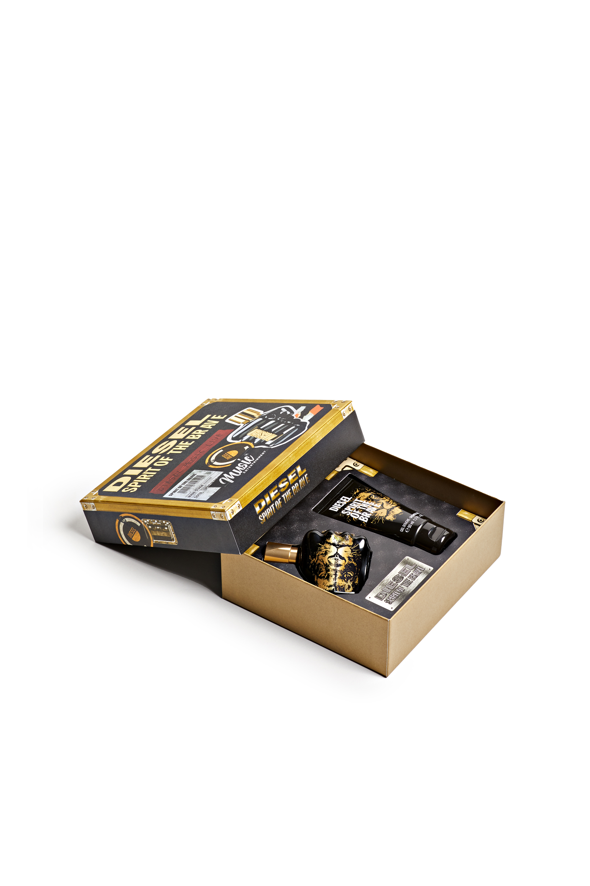 Diesel - SPIRIT OF THE BRAVE 35 ML GIFT SET, Herren Spirit Of The Brave-Geschenkset in Schwarz - 3