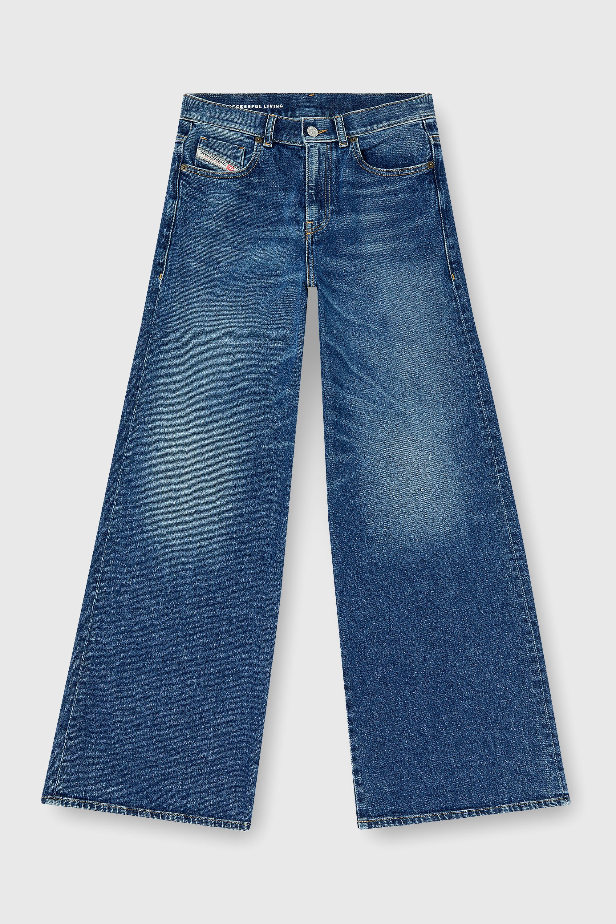 Diesel - Damen Flare Jeans 1978 D-Akemi 09L21, Mittelblau - 2
