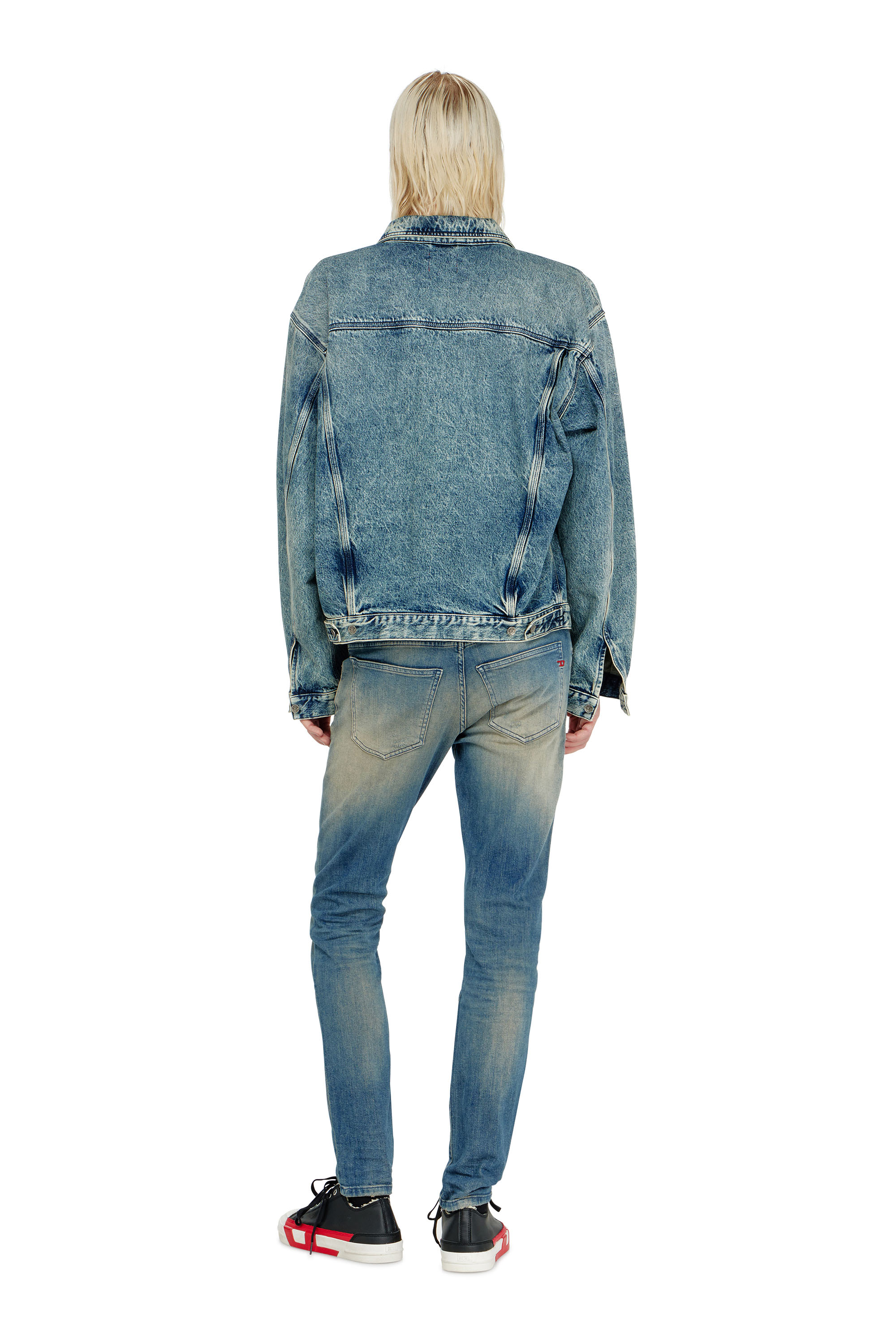 Diesel - Herren Slim Jeans 2019 D-Strukt 0KBBW, Mittelblau - 3