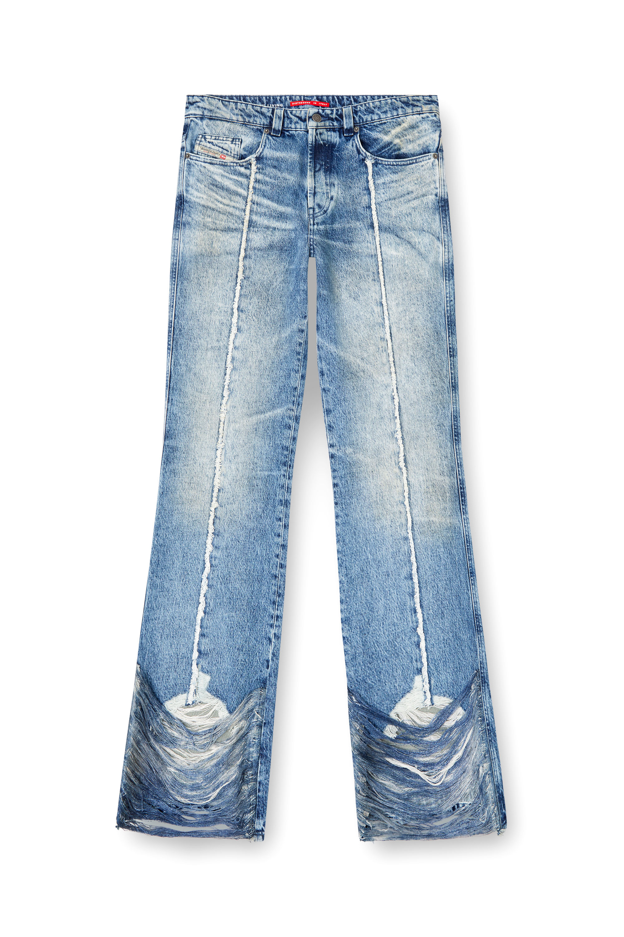 Diesel - Herren Bootcut Jeans 1998 D-Buck 0CMBM, Mittelblau - 3