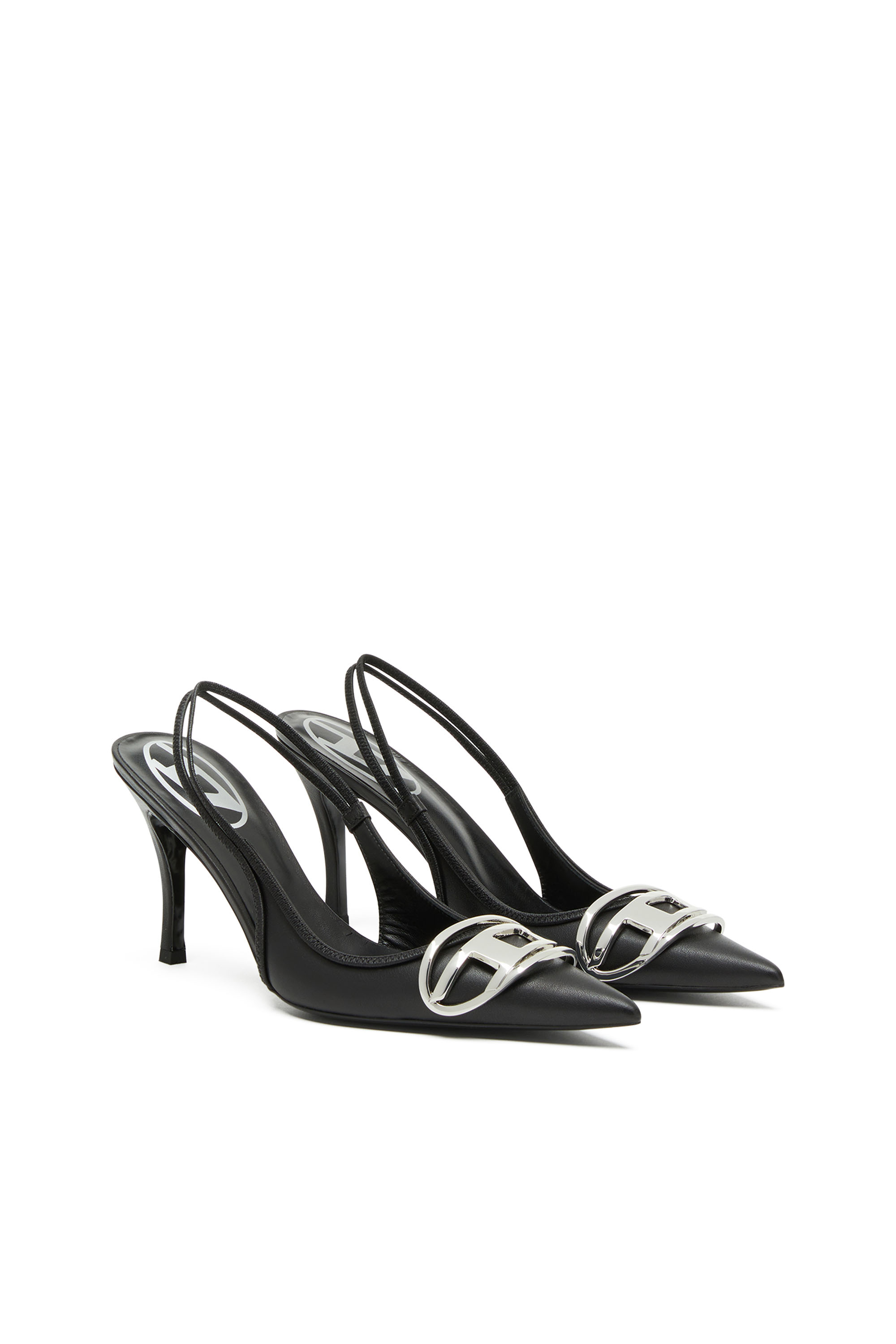 D-VENUS SB, Schwarz Diesel - D-VENUS SB, Damen D-Venus-Slingback-Pumps aus Nappa-Leder in Schwarz - 8
