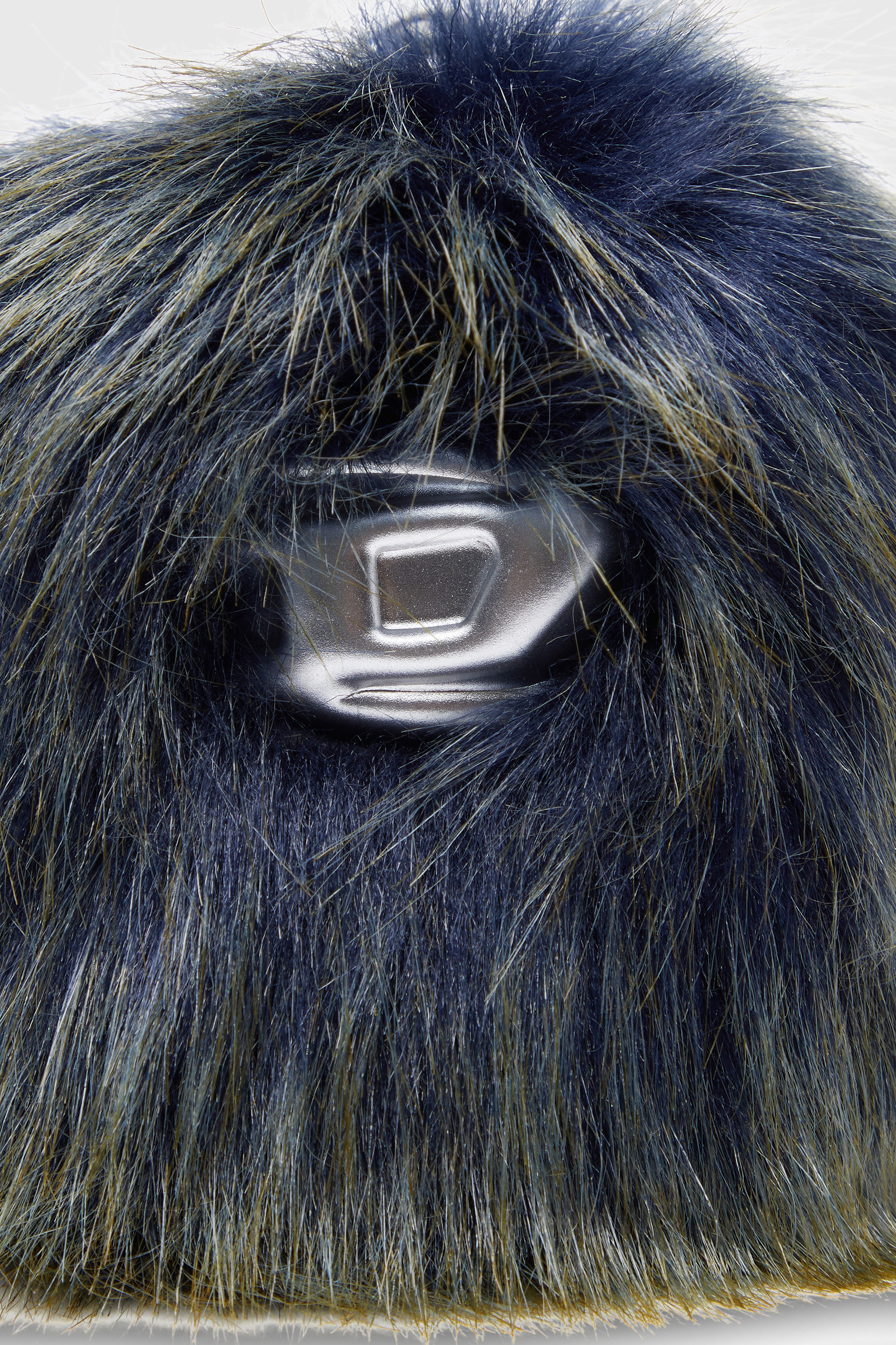 Diesel - MONSTER, Unisex Flauschiger Anh&auml;nger mit Pendant in Blau - 2