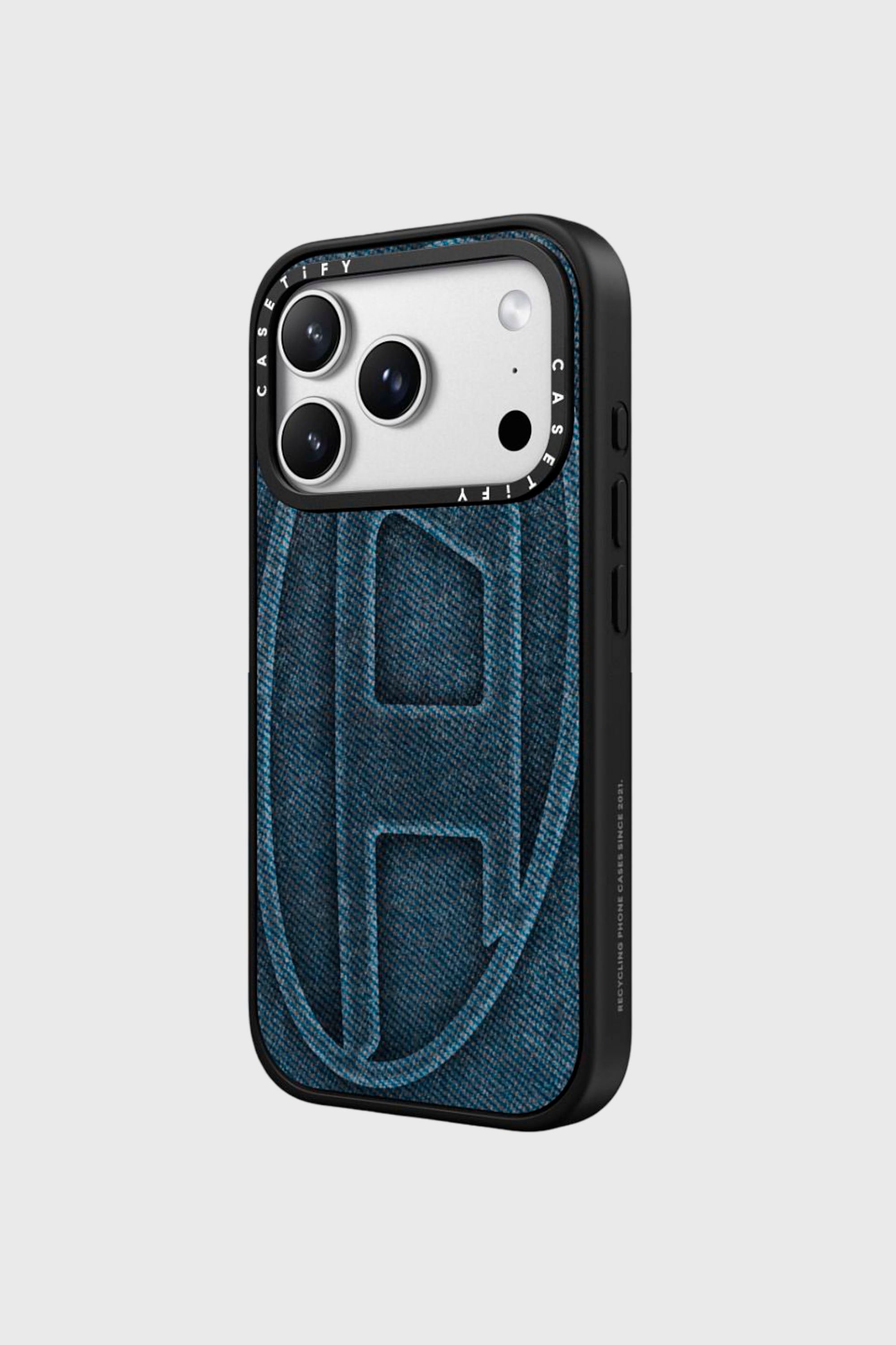 Diesel - 60580 MOULDED CASE, Unisex H&uuml;lle Oval D impact f&uuml;r iPhone 17 Pro in Blau - 2