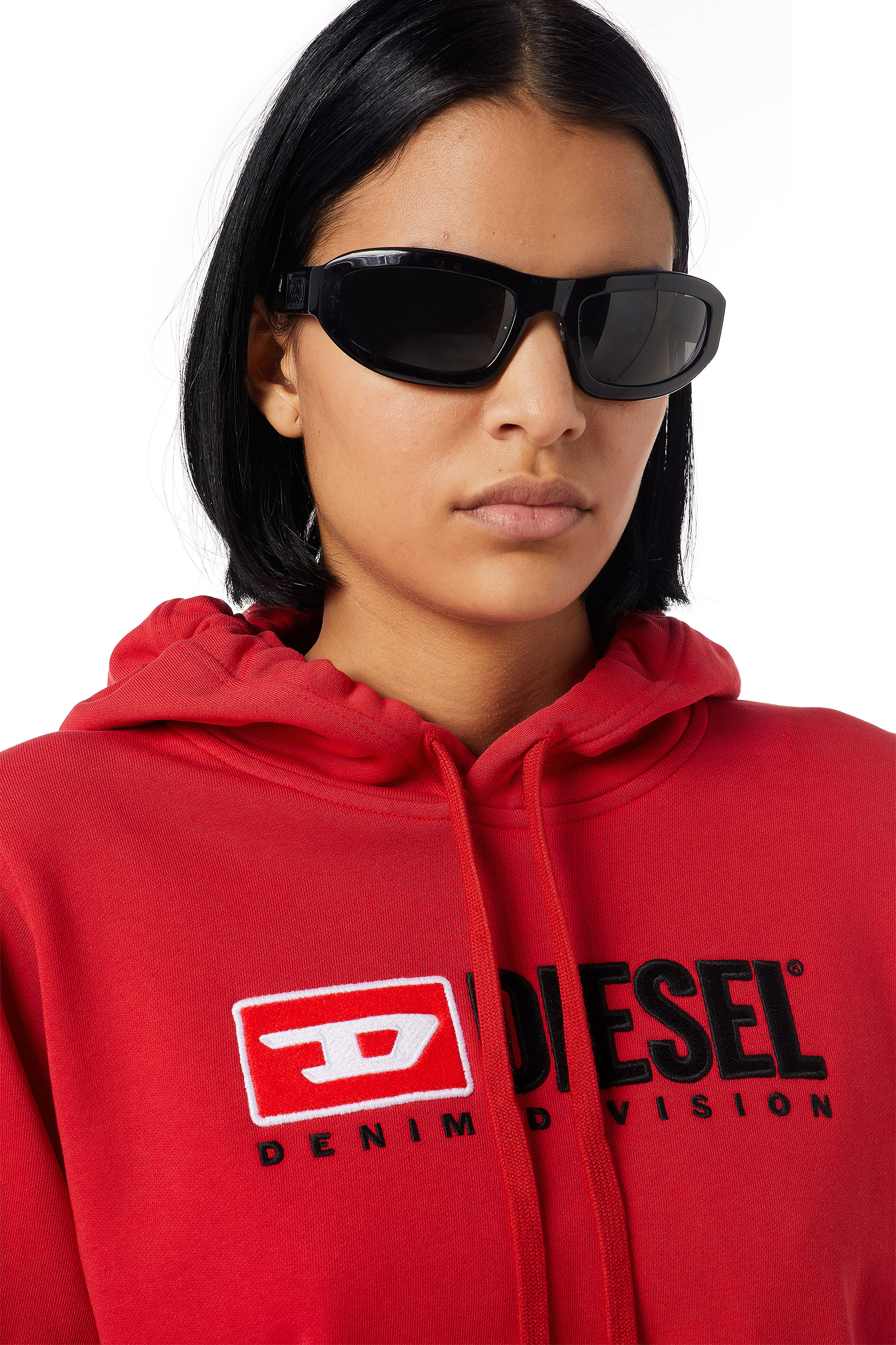 Diesel - F-REGGY-HOOD-DIV, Rot - Image 5