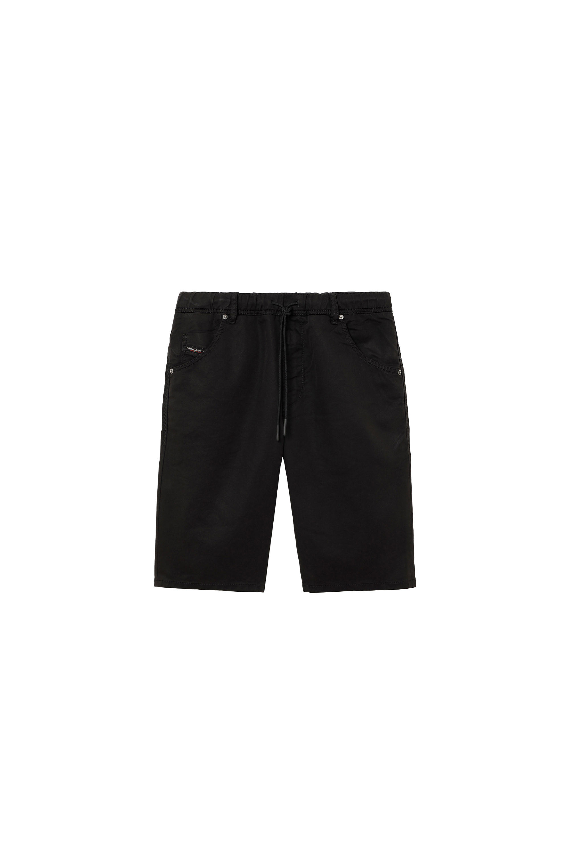 D-KROOSHORT JOGGJEANS, Schwarz/Dunkelgrau - Kurze Hosen