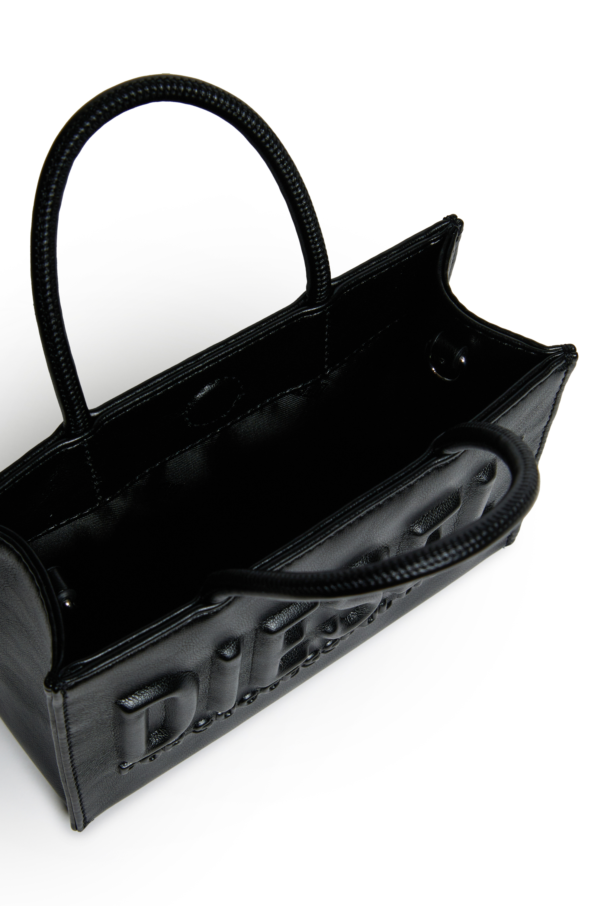 Diesel - DSL 3D MINI BAG, Damen Dsl 3D - Tasche mit Griffen in Schwarz - 5
