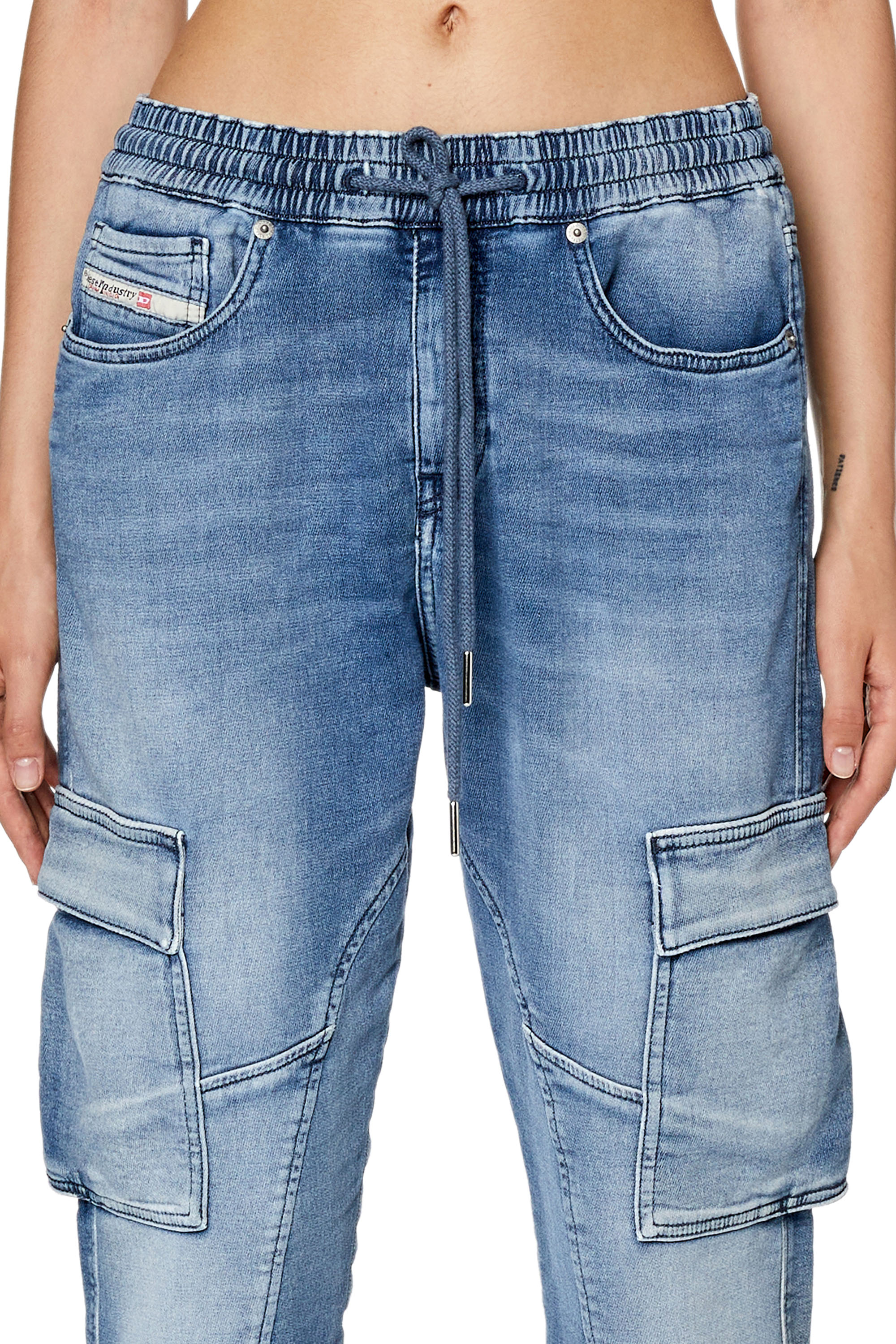 Diesel - Slim D-Ursy Track Denim 068FL, Medium blue - Image 3
