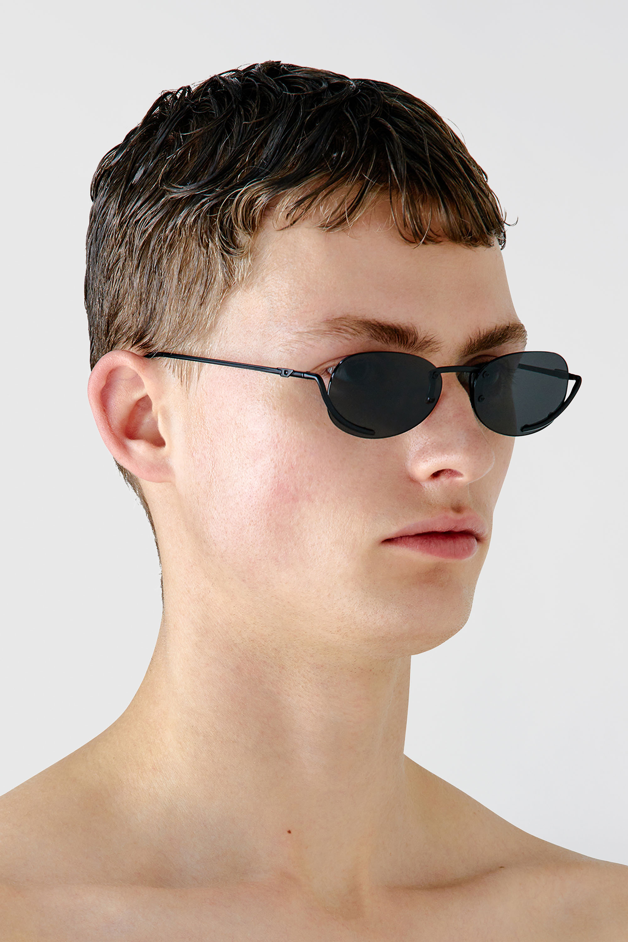 Diesel - 0DL1004, Unisex Ovaler Modell Brille in Schwarz - 4