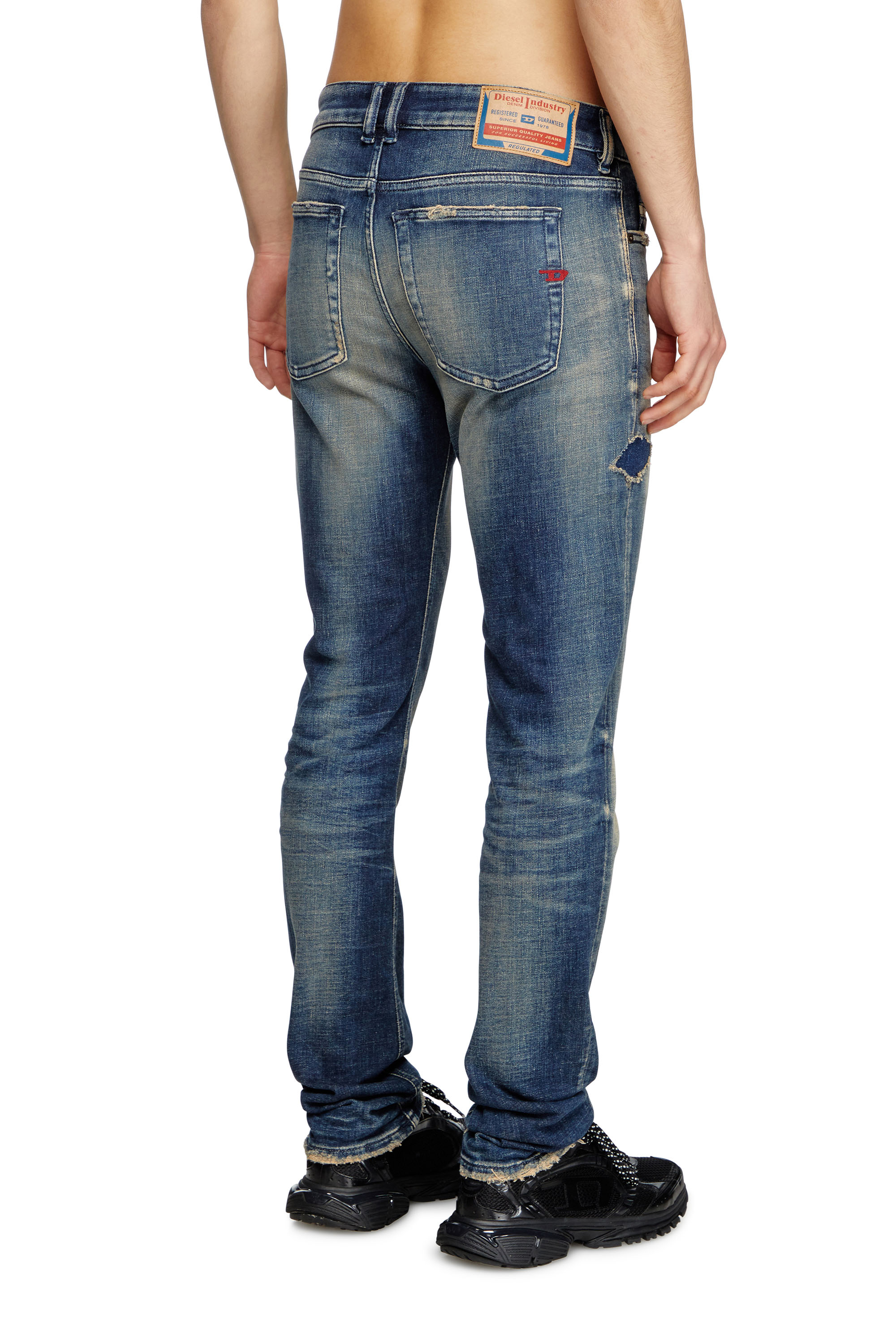 Diesel - Herren Skinny Jeans 1979 Sleenker 09K74, Dunkelblau - 4