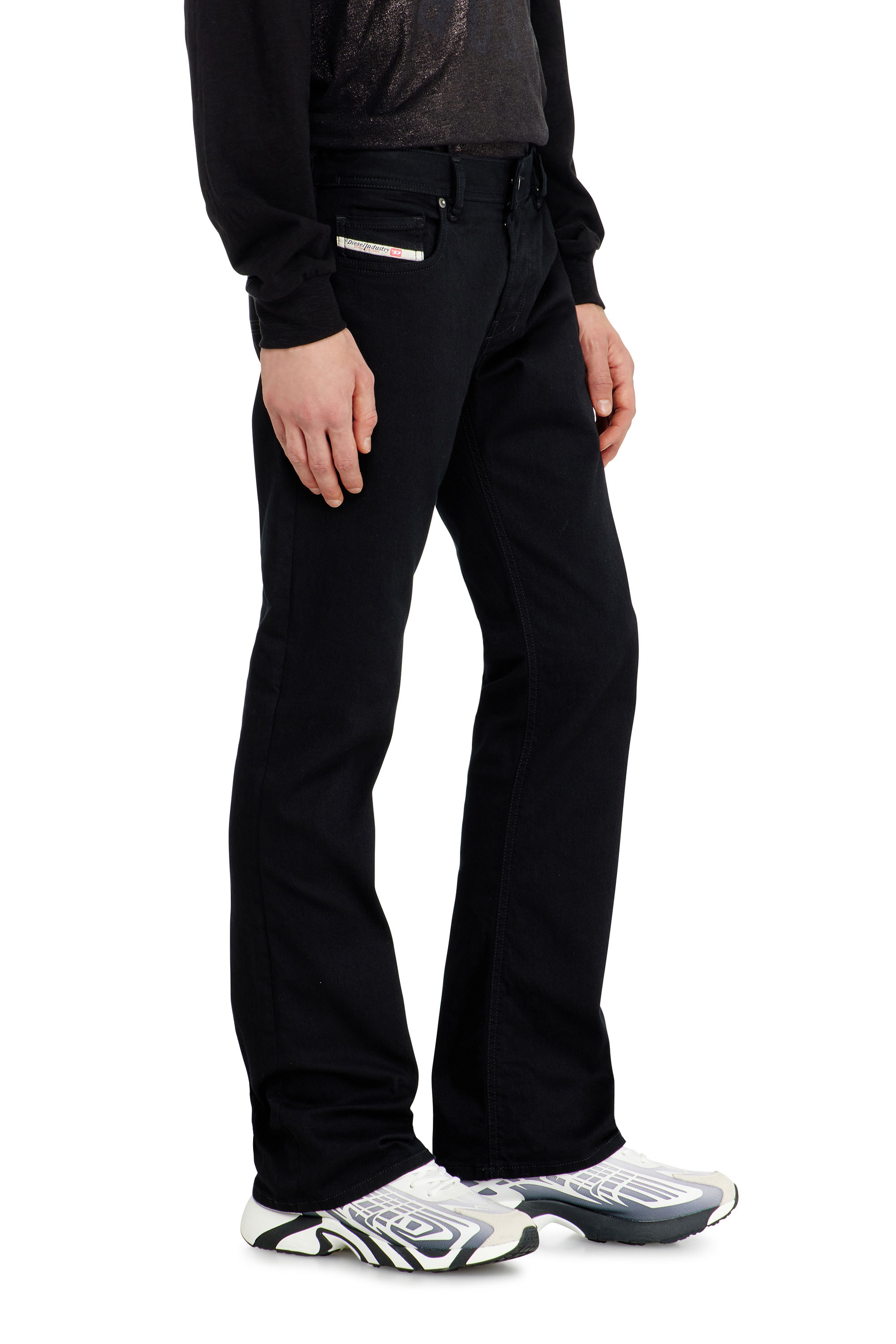 Diesel - Herren Bootcut Jeans 2007 Zatiny 0688H, Schwarz/Dunkelgrau - 7