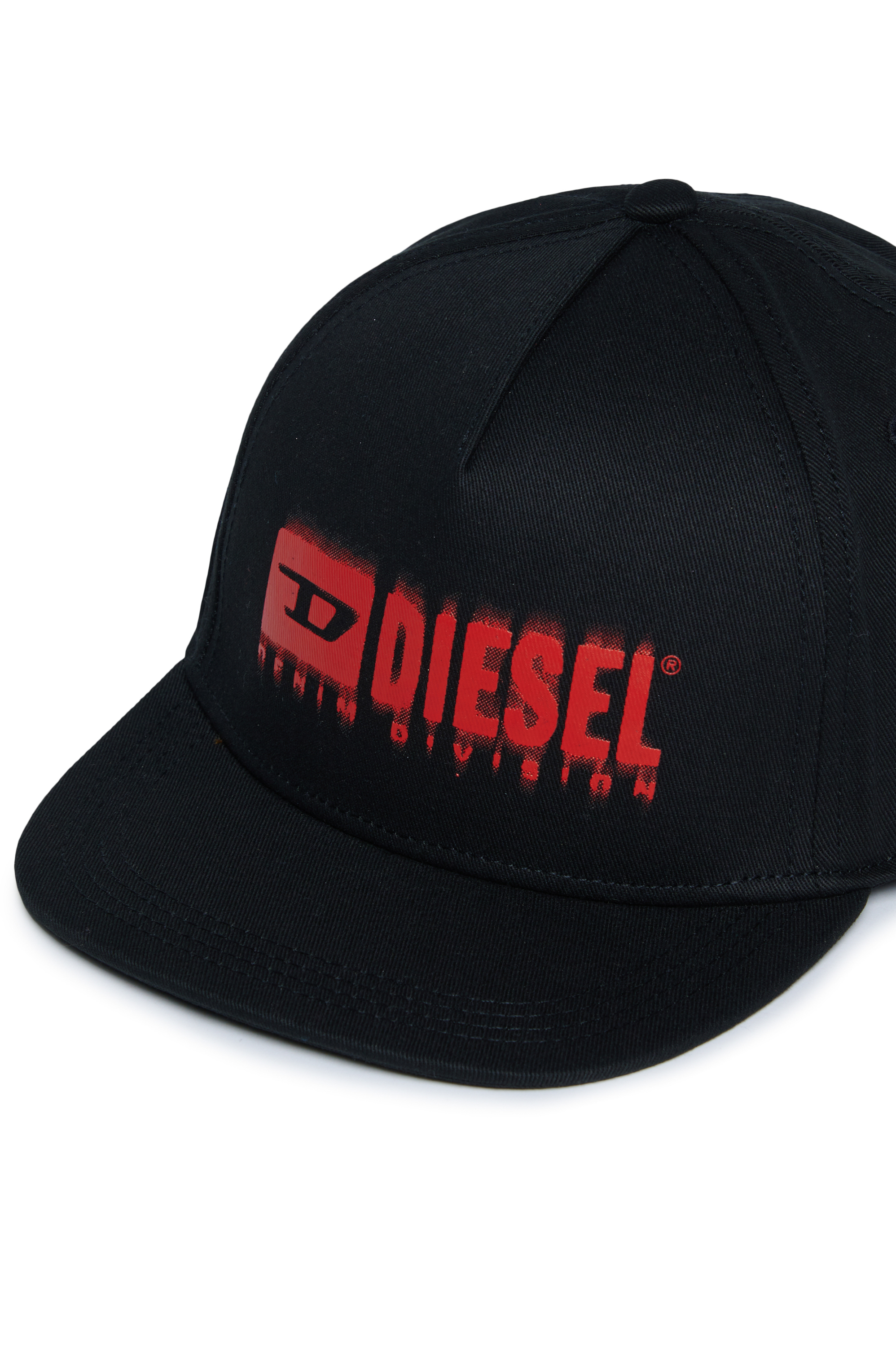 Diesel - FPRITTIL, Unisex Basecap mit verschmiertem Logo in null - 3